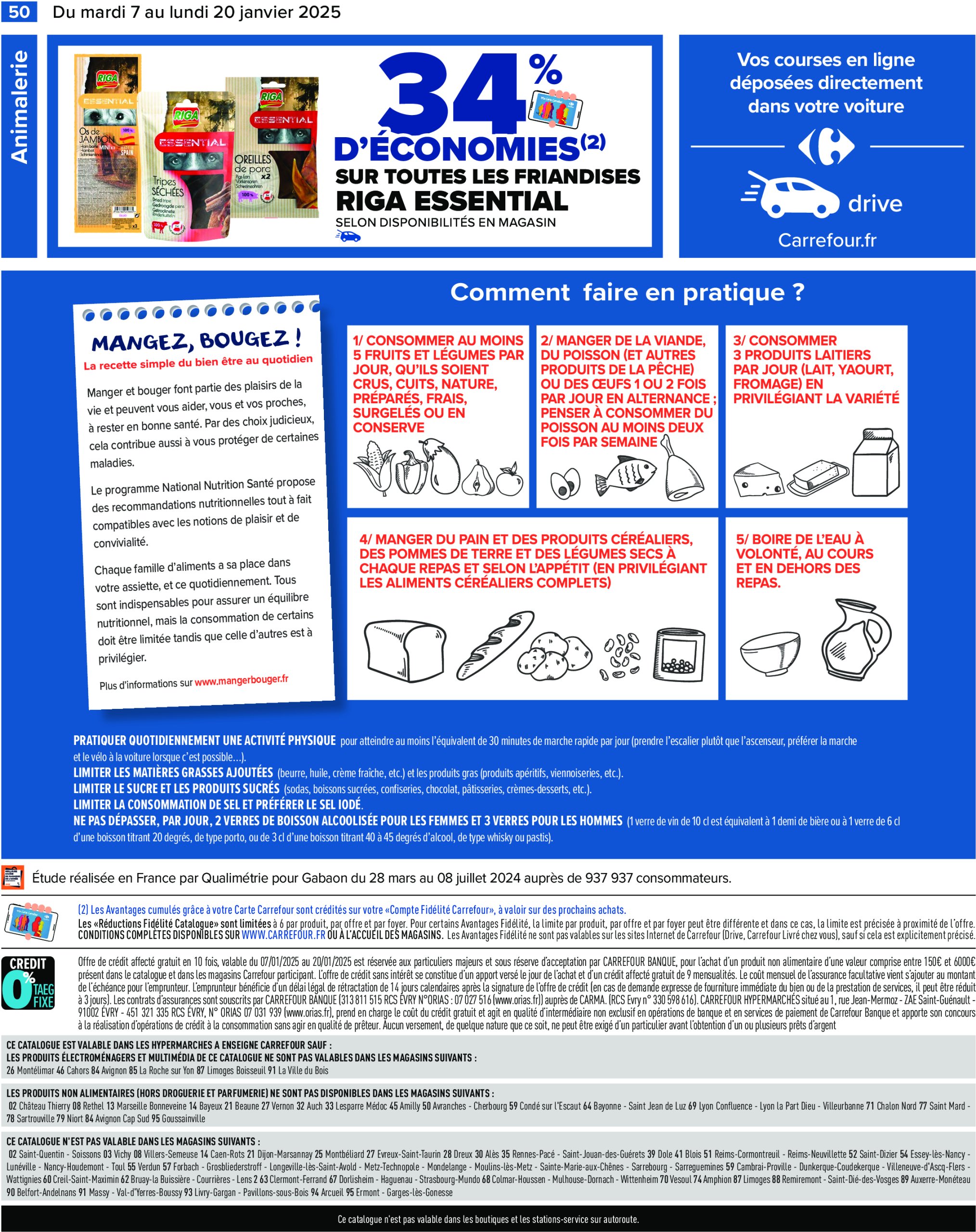 carrefour - Catalogue Carrefour valable dès 07/01 - 20/01 - page: 52