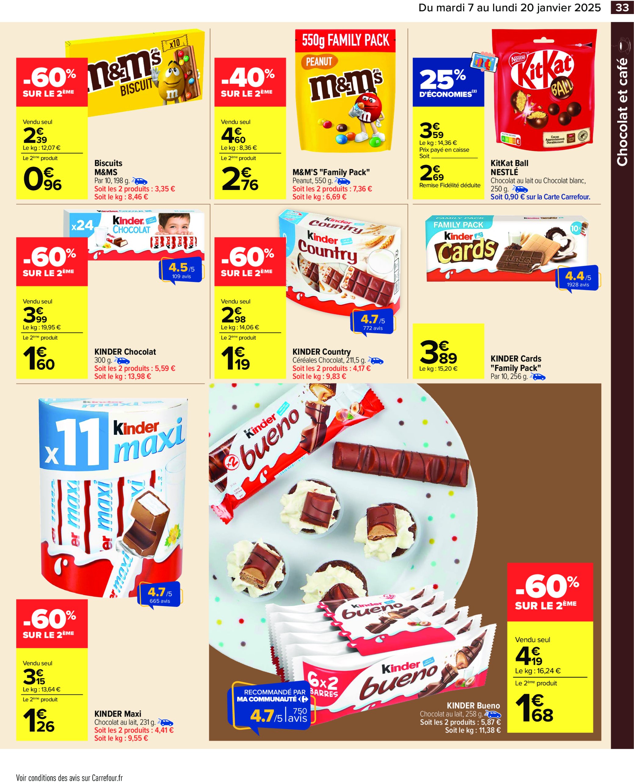 carrefour - Catalogue Carrefour valable dès 07/01 - 20/01 - page: 35