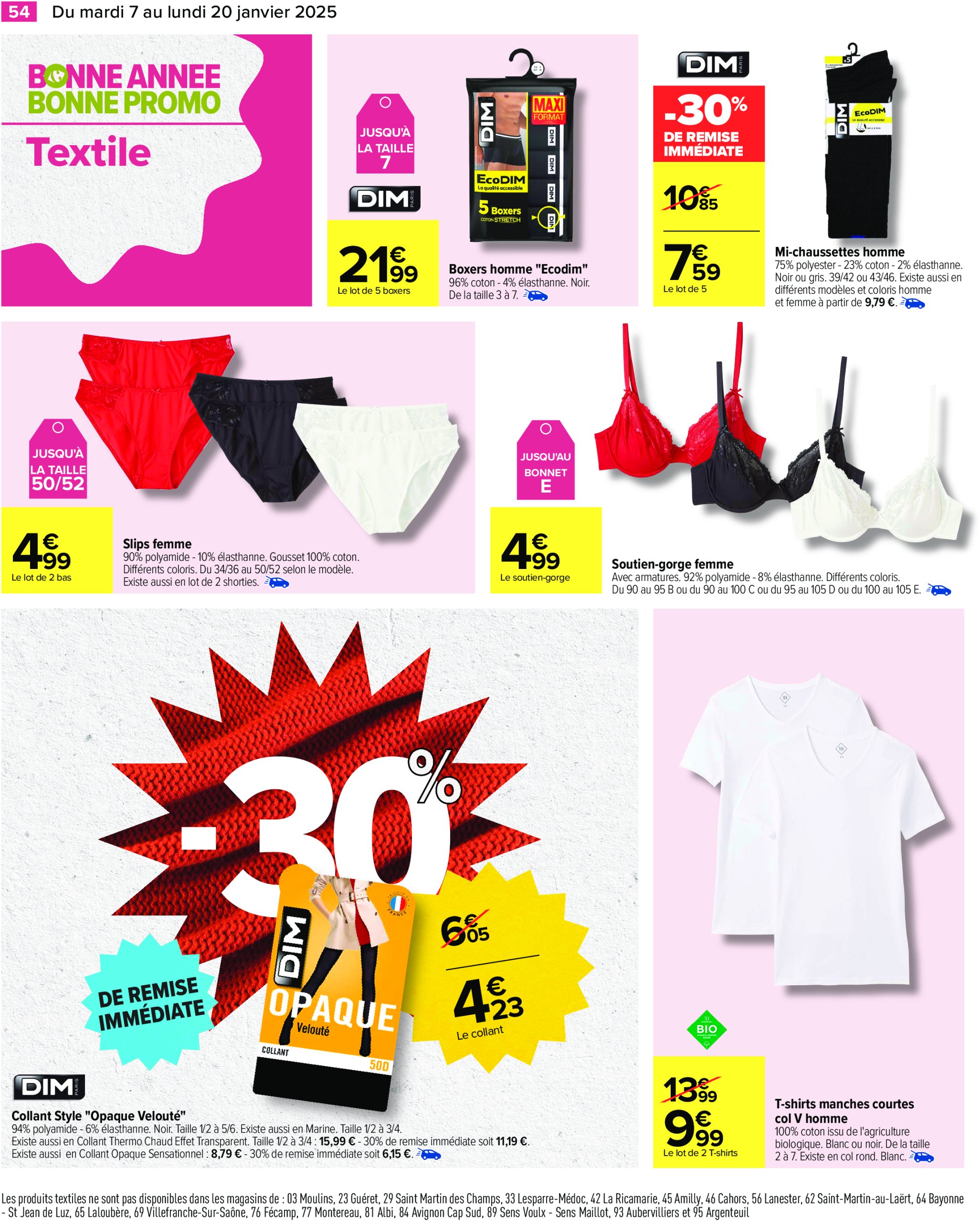 carrefour - Catalogue Carrefour valable dès 07/01 - 20/01 - page: 56