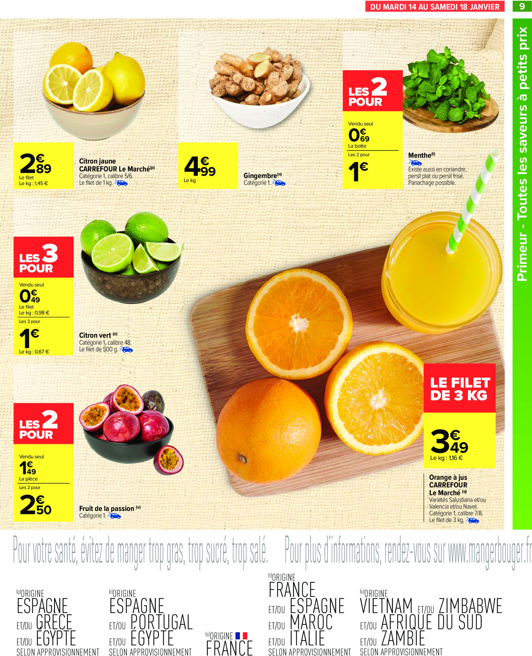 carrefour - Catalogue Carrefour - Les Petits Prix Halal valable dès 14/01 - 27/01 - page: 11