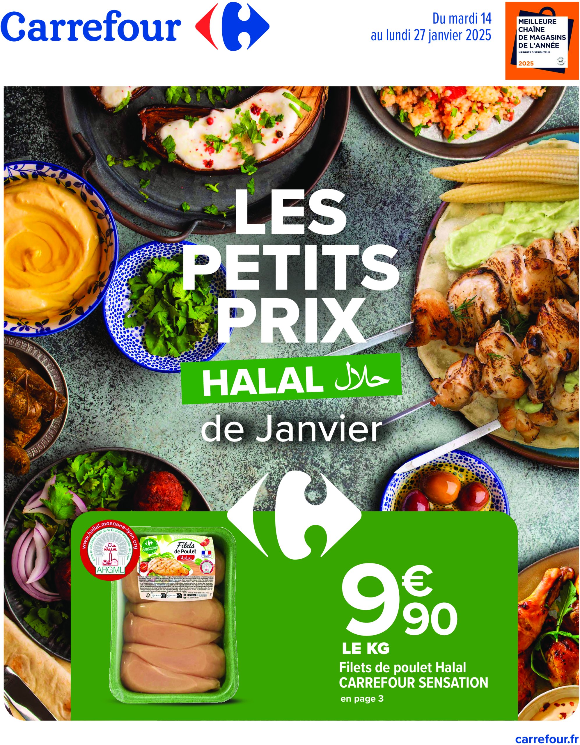 carrefour - Catalogue Carrefour - Les Petits Prix Halal valable dès 14/01 - 27/01