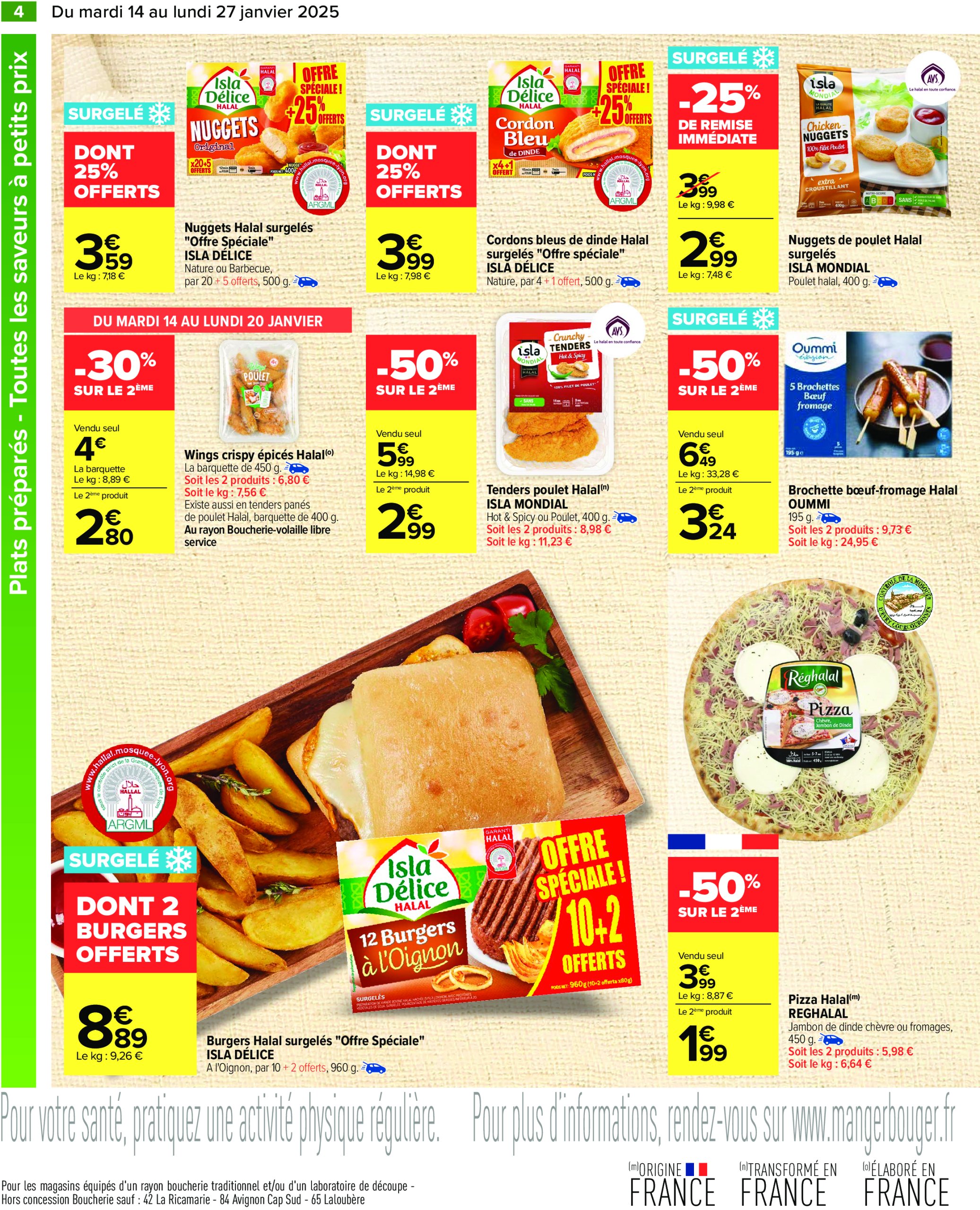 carrefour - Catalogue Carrefour - Les Petits Prix Halal valable dès 14/01 - 27/01 - page: 6