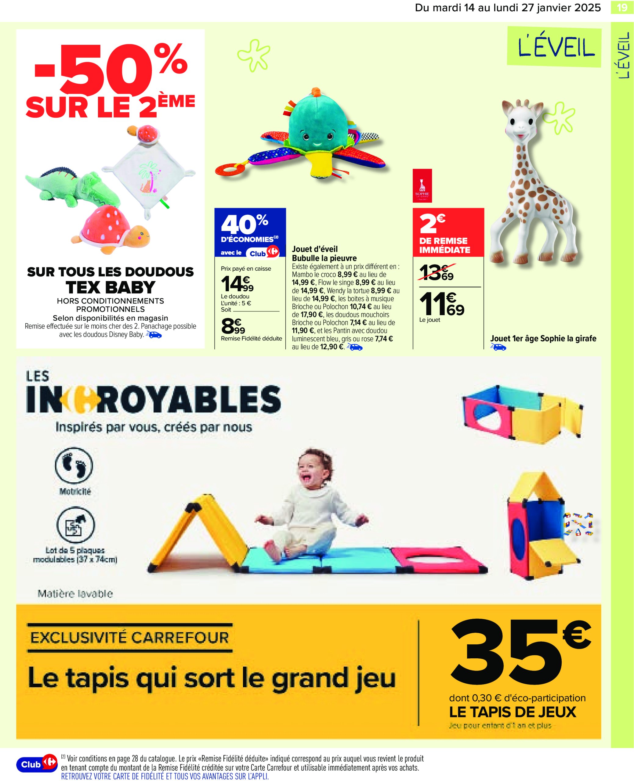 carrefour - Catalogue Carrefour valable dès 14/01 - 27/01 - page: 21