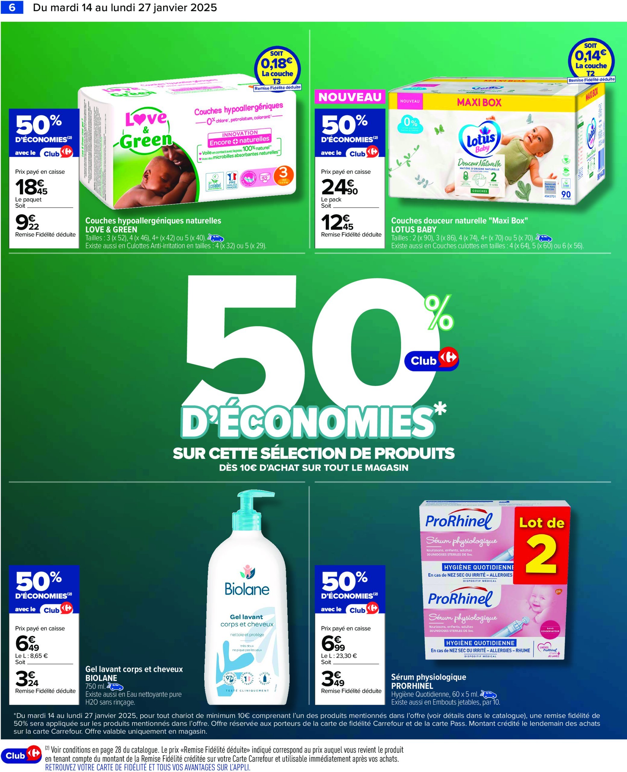 carrefour - Catalogue Carrefour valable dès 14/01 - 27/01 - page: 8