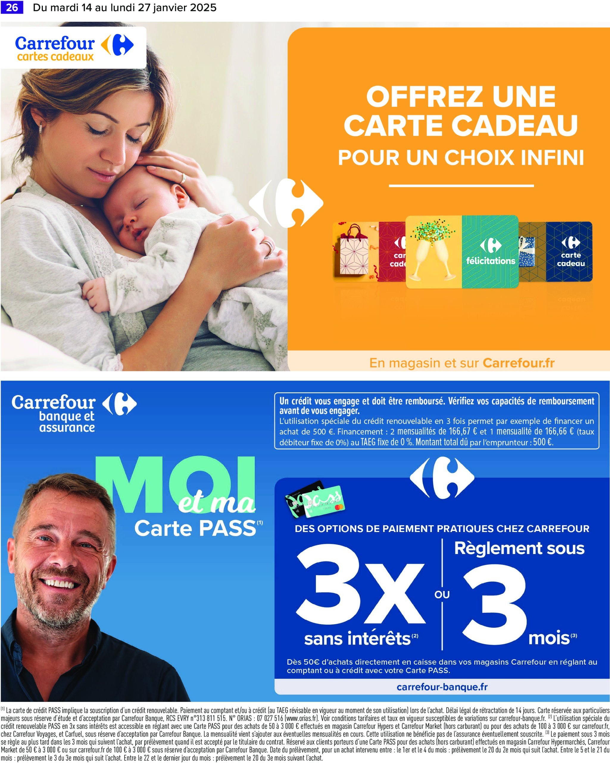 carrefour - Catalogue Carrefour valable dès 14/01 - 27/01 - page: 28