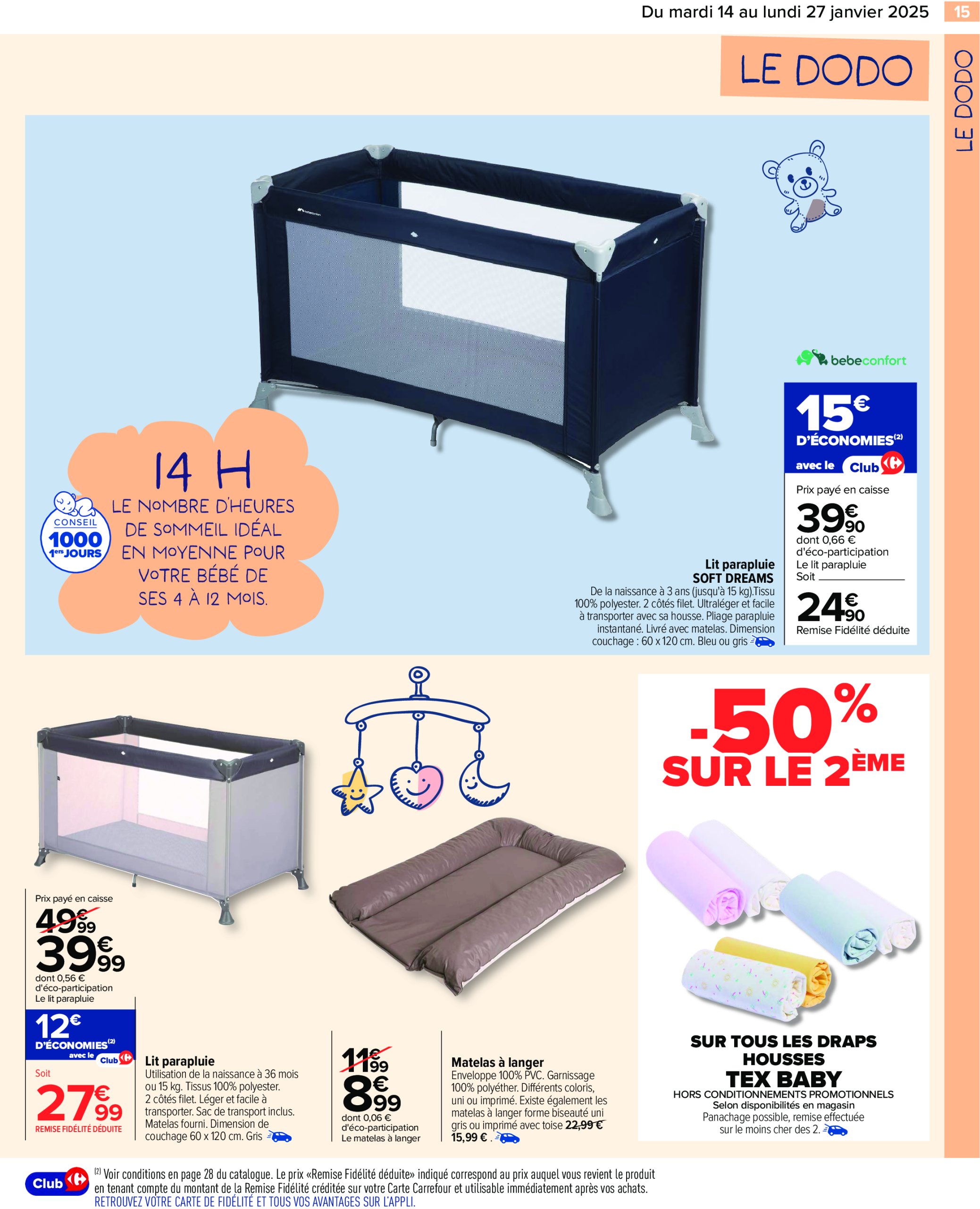 carrefour - Catalogue Carrefour valable dès 14/01 - 27/01 - page: 17