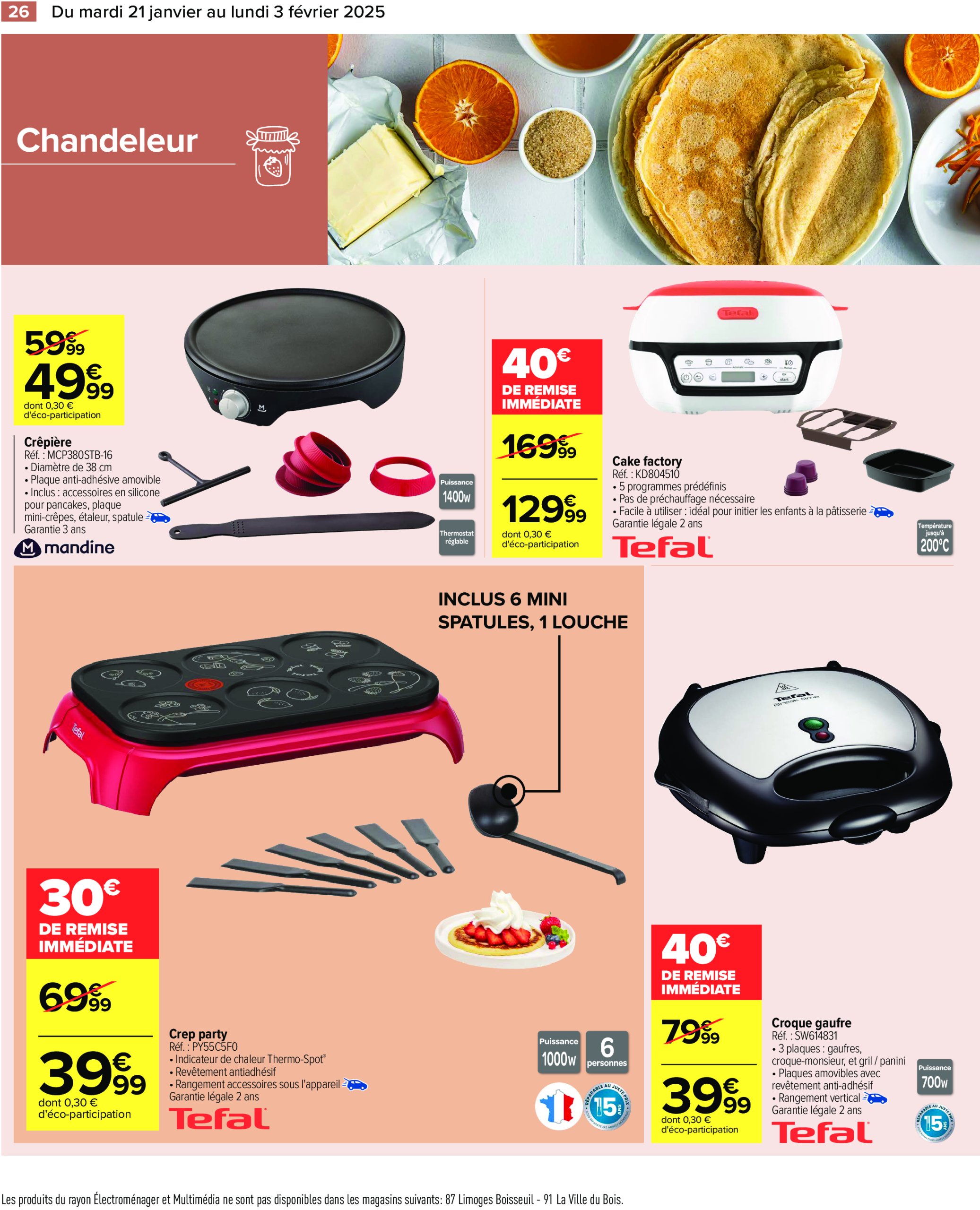 carrefour - Catalogue Carrefour - Chandeleur valable dès 21/01 - 03/02 - page: 28