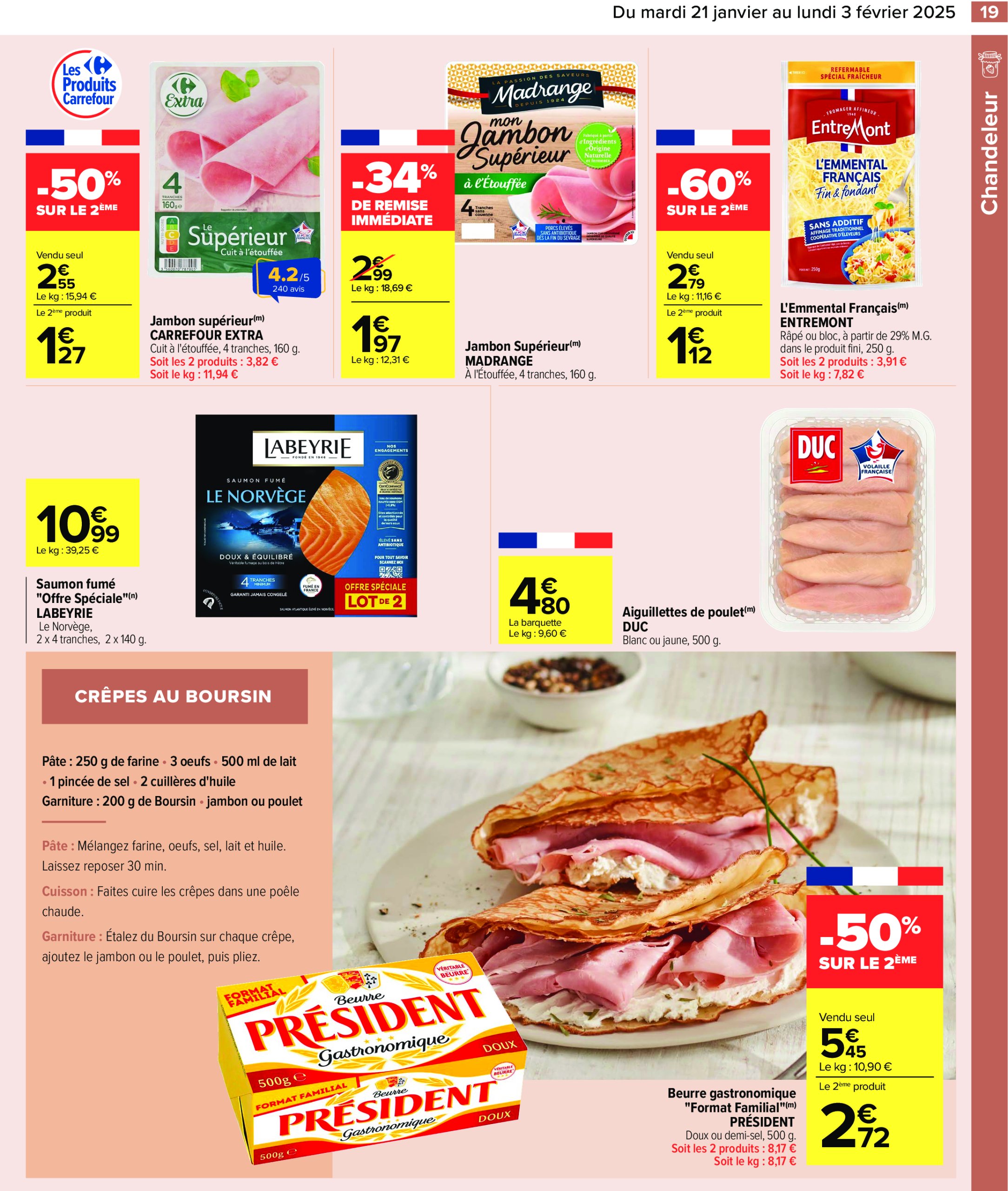 carrefour - Catalogue Carrefour - Chandeleur valable dès 21/01 - 03/02 - page: 21