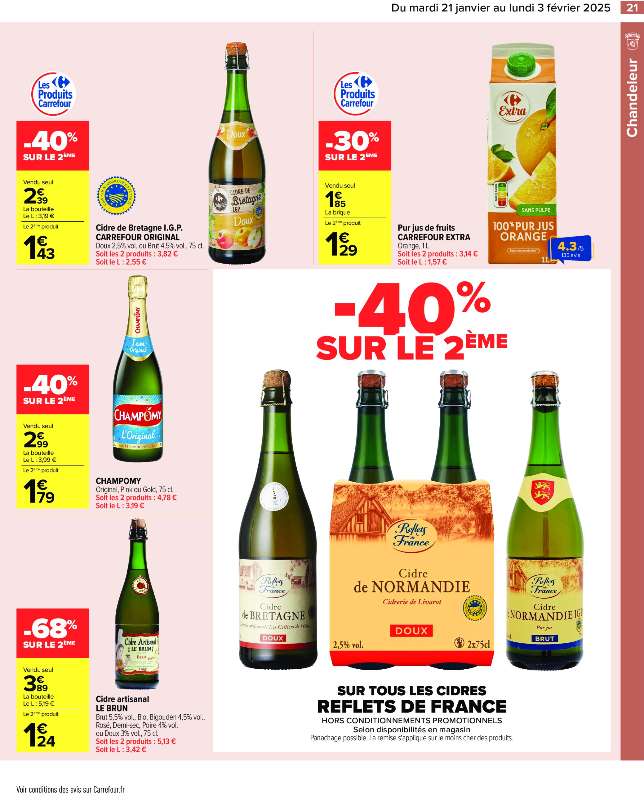 carrefour - Catalogue Carrefour - Chandeleur valable dès 21/01 - 03/02 - page: 23