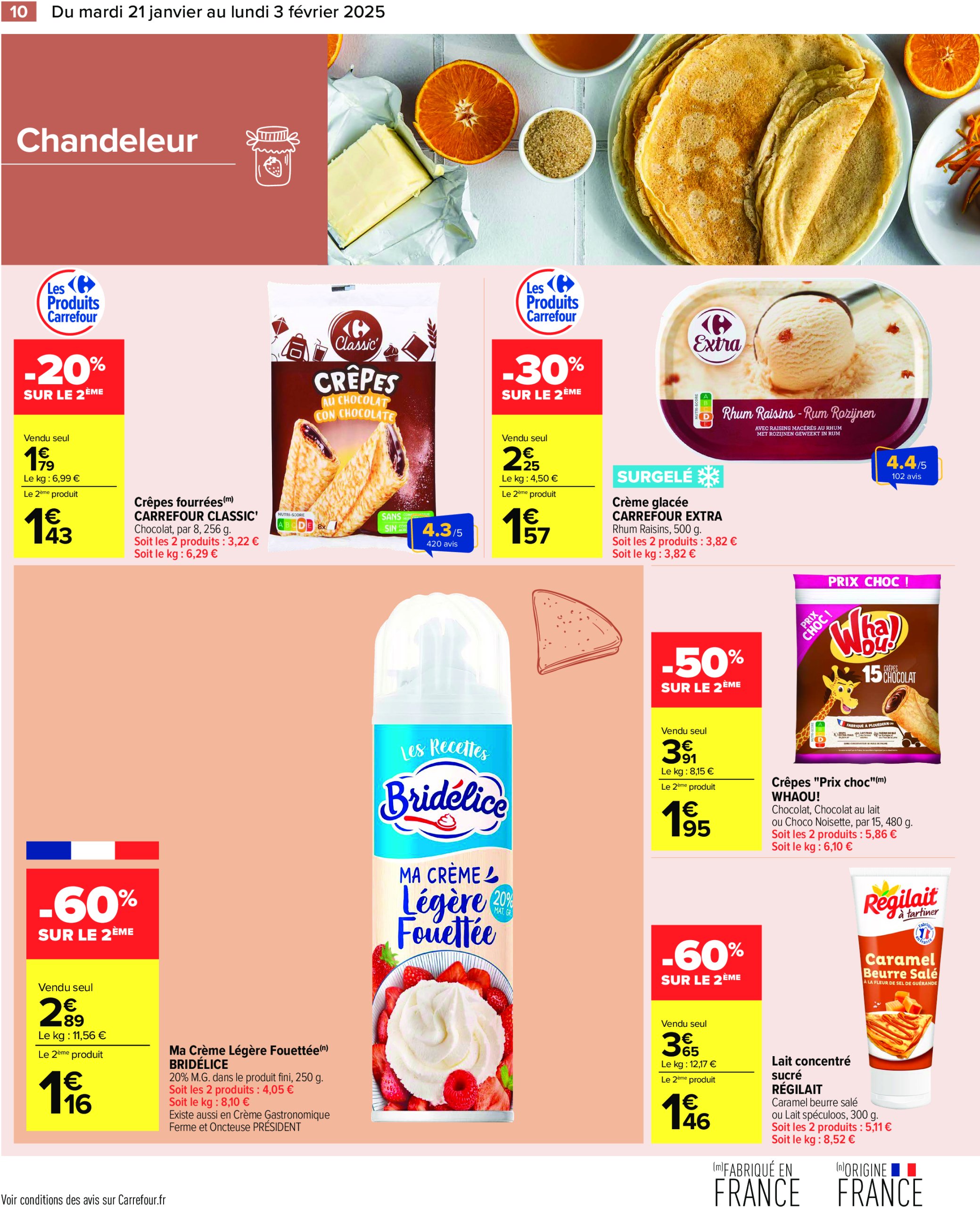 carrefour - Catalogue Carrefour - Chandeleur valable dès 21/01 - 03/02 - page: 12