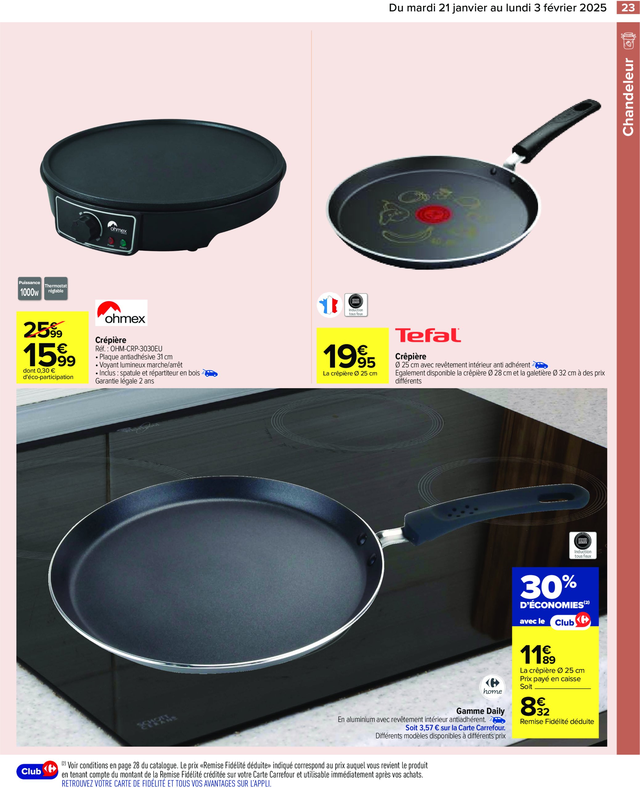 carrefour - Catalogue Carrefour - Chandeleur valable dès 21/01 - 03/02 - page: 25