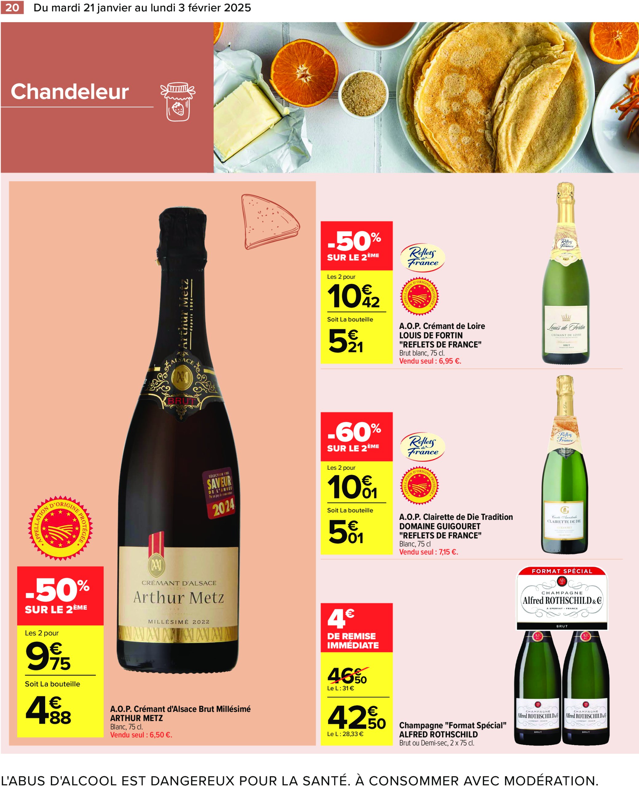 carrefour - Catalogue Carrefour - Chandeleur valable dès 21/01 - 03/02 - page: 22