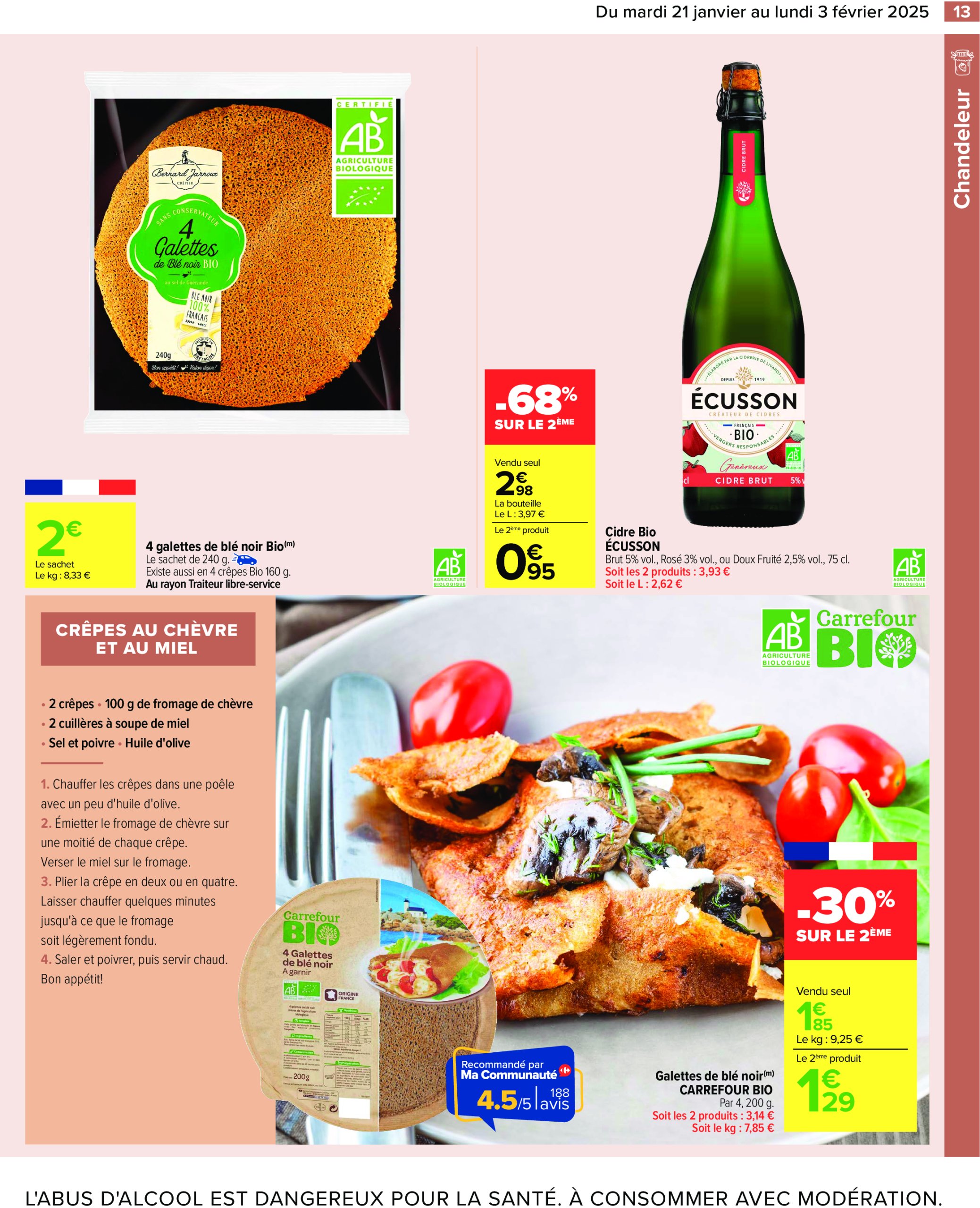 carrefour - Catalogue Carrefour - Chandeleur valable dès 21/01 - 03/02 - page: 15