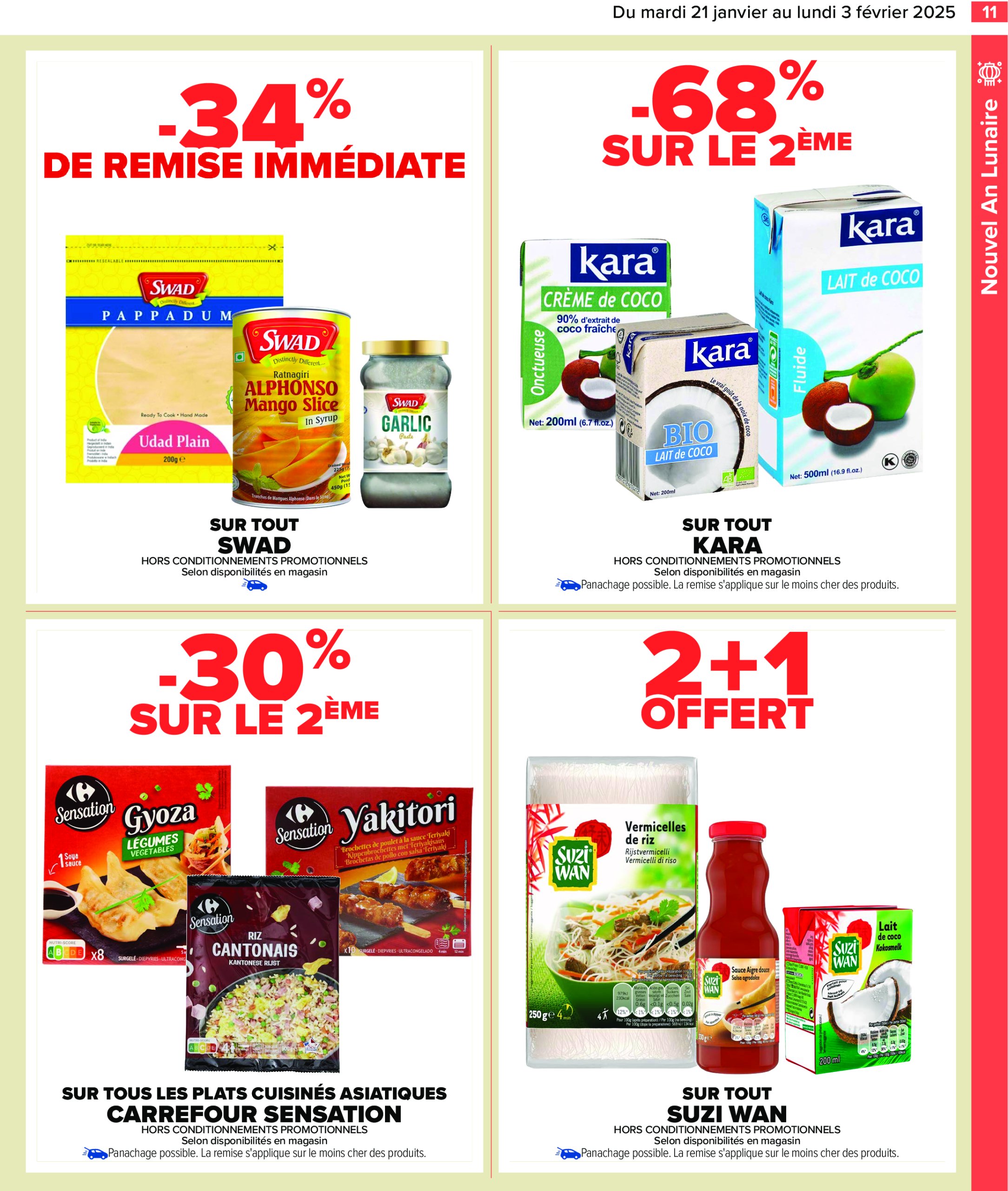 carrefour - Catalogue Carrefour valable dès 21/01 - 03/02 - page: 13