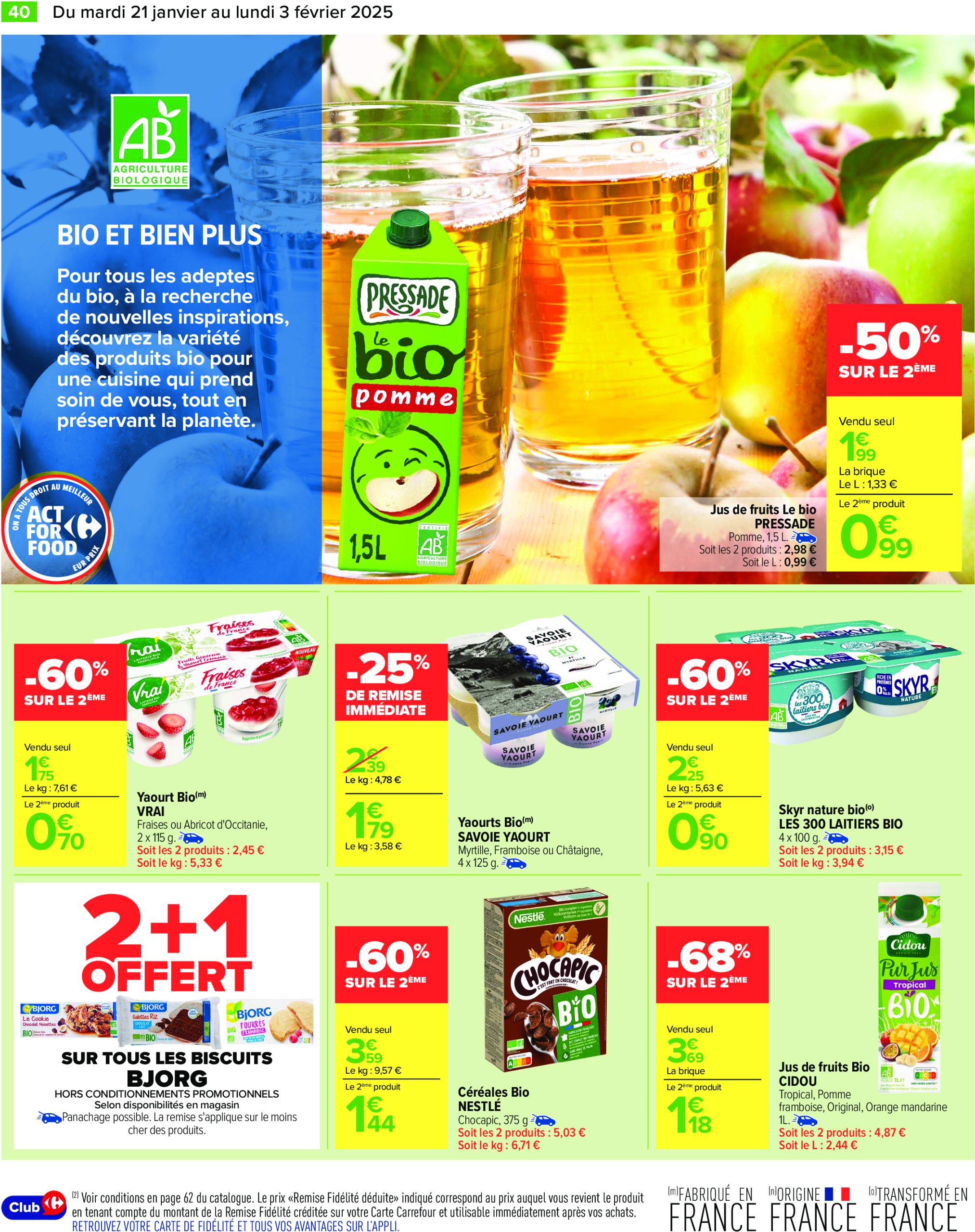 carrefour - Catalogue Carrefour valable dès 21/01 - 03/02 - page: 42