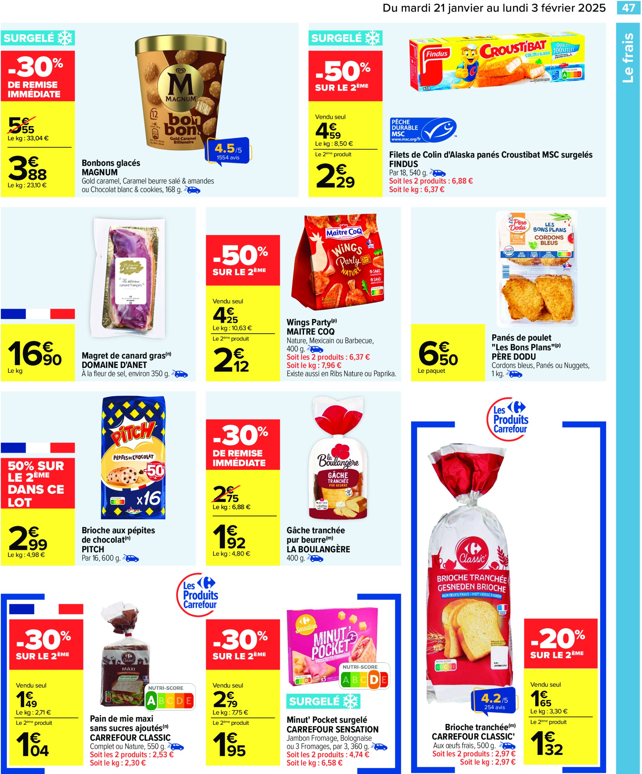 carrefour - Catalogue Carrefour valable dès 21/01 - 03/02 - page: 49