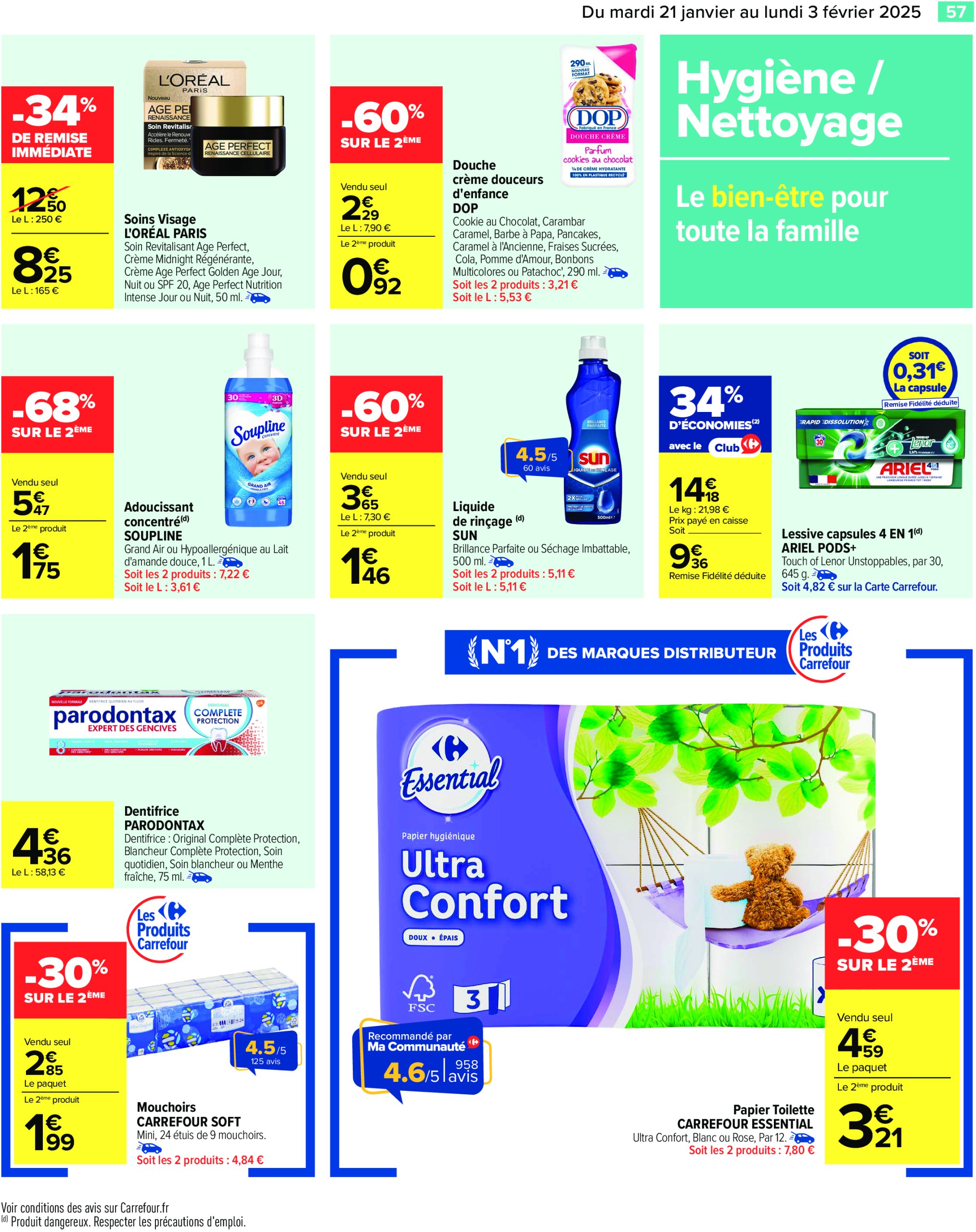 carrefour - Catalogue Carrefour valable dès 21/01 - 03/02 - page: 59