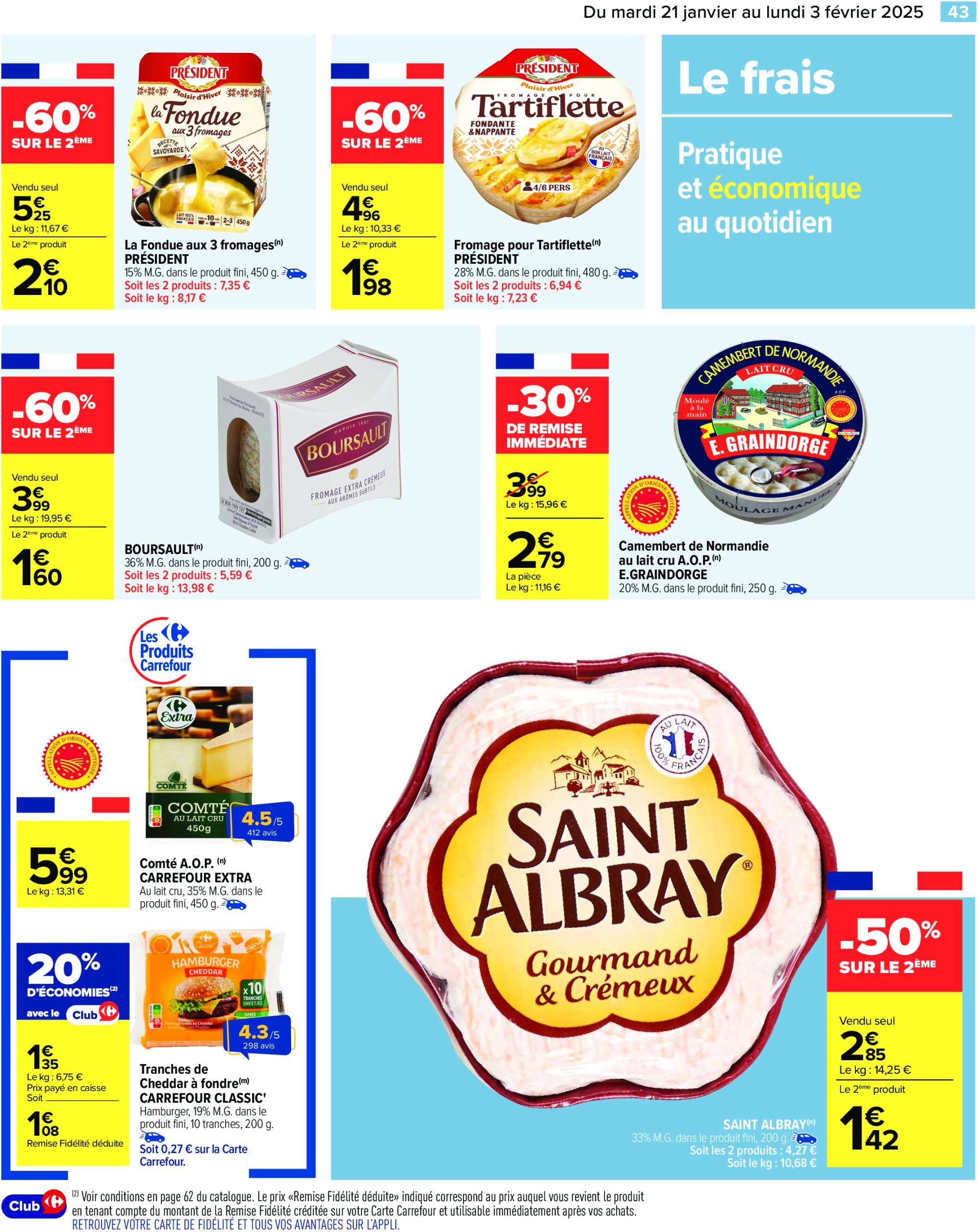 carrefour - Catalogue Carrefour valable dès 21/01 - 03/02 - page: 45