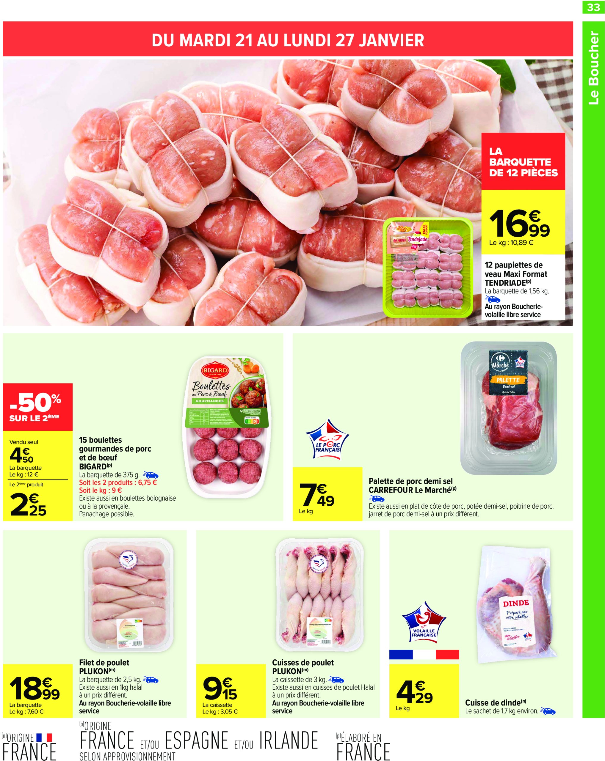 carrefour - Catalogue Carrefour valable dès 21/01 - 03/02 - page: 35