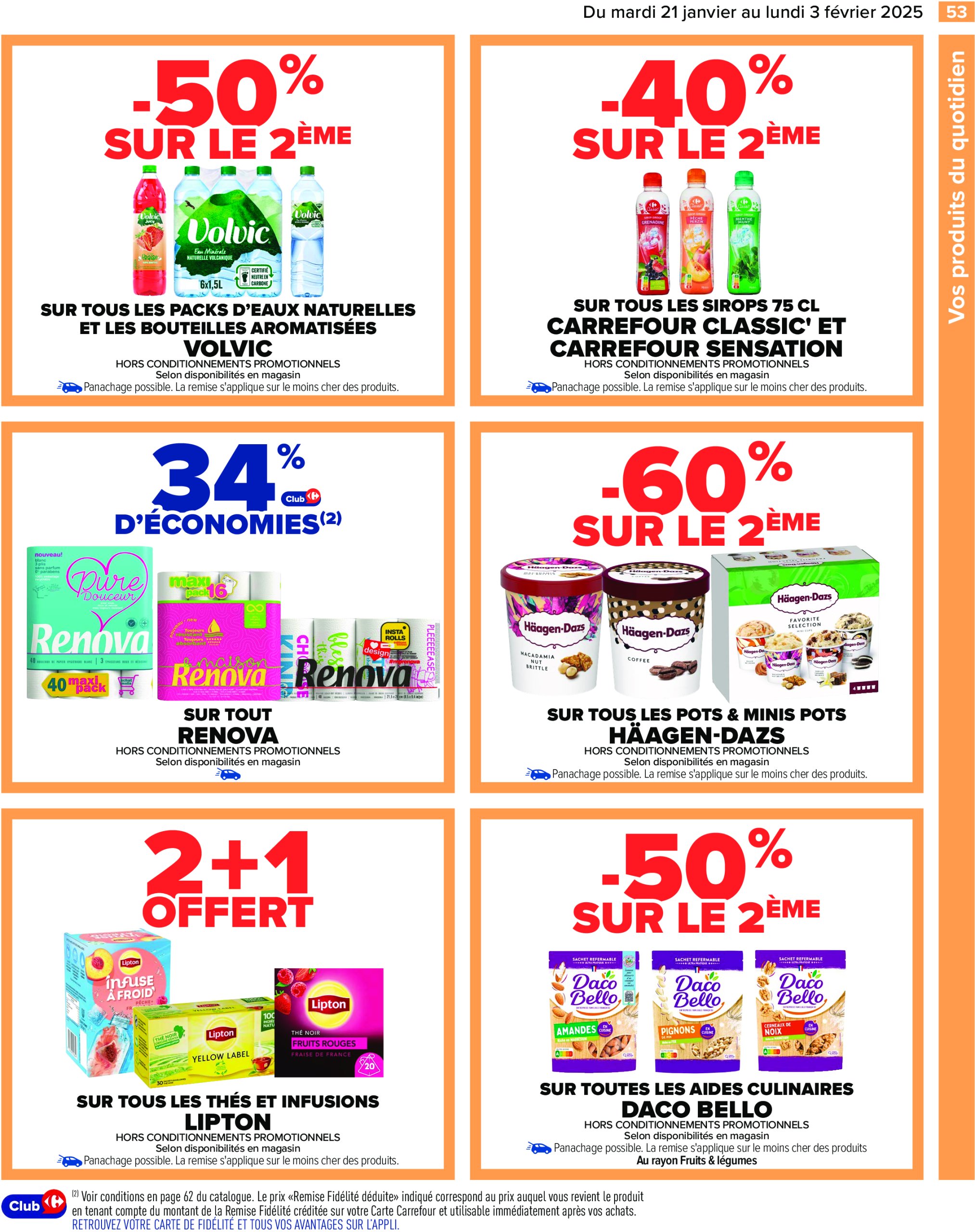 carrefour - Catalogue Carrefour valable dès 21/01 - 03/02 - page: 55