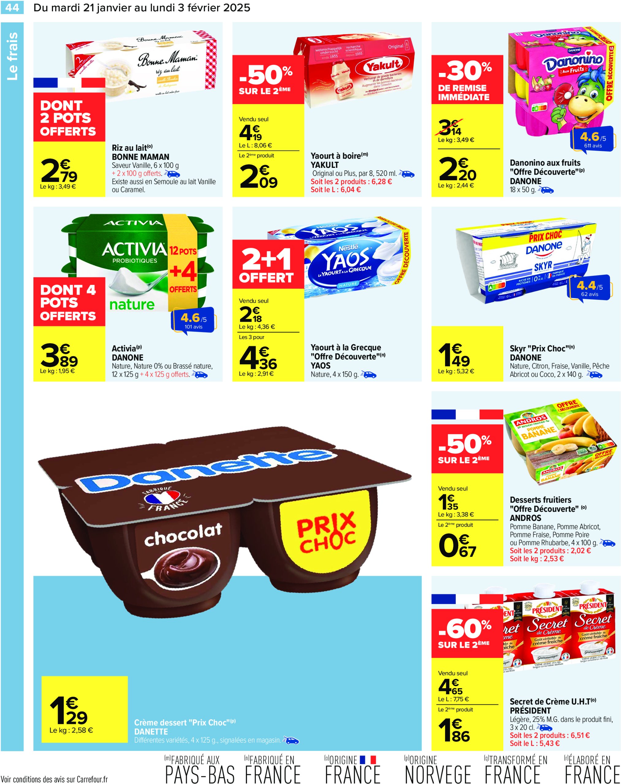 carrefour - Catalogue Carrefour valable dès 21/01 - 03/02 - page: 46