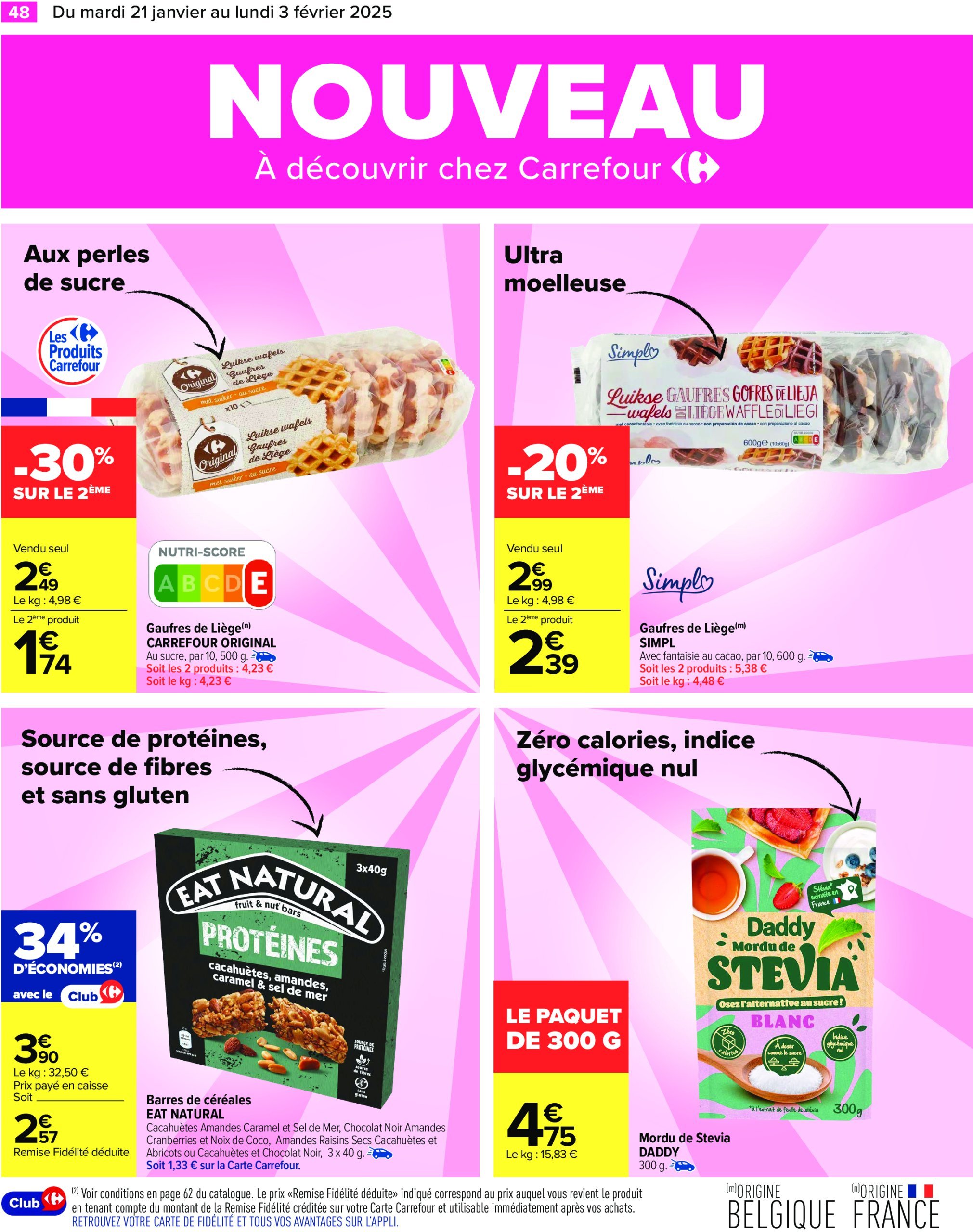 carrefour - Catalogue Carrefour valable dès 21/01 - 03/02 - page: 50