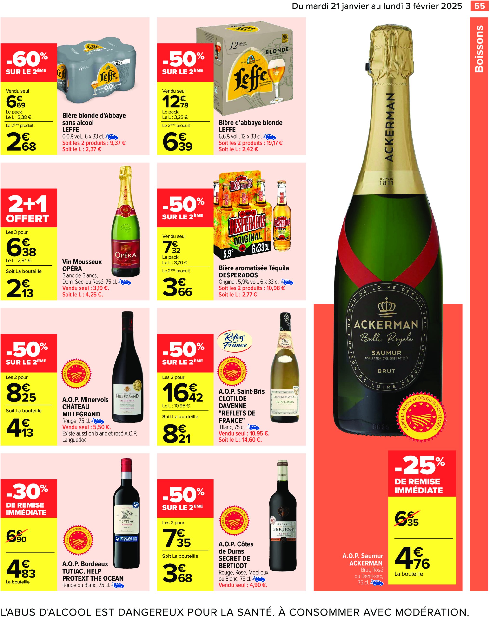 carrefour - Catalogue Carrefour valable dès 21/01 - 03/02 - page: 57