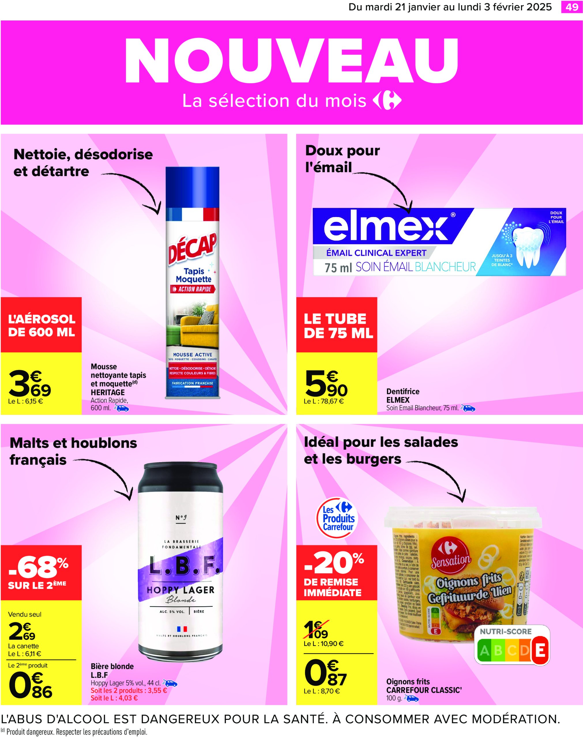 carrefour - Catalogue Carrefour valable dès 21/01 - 03/02 - page: 51