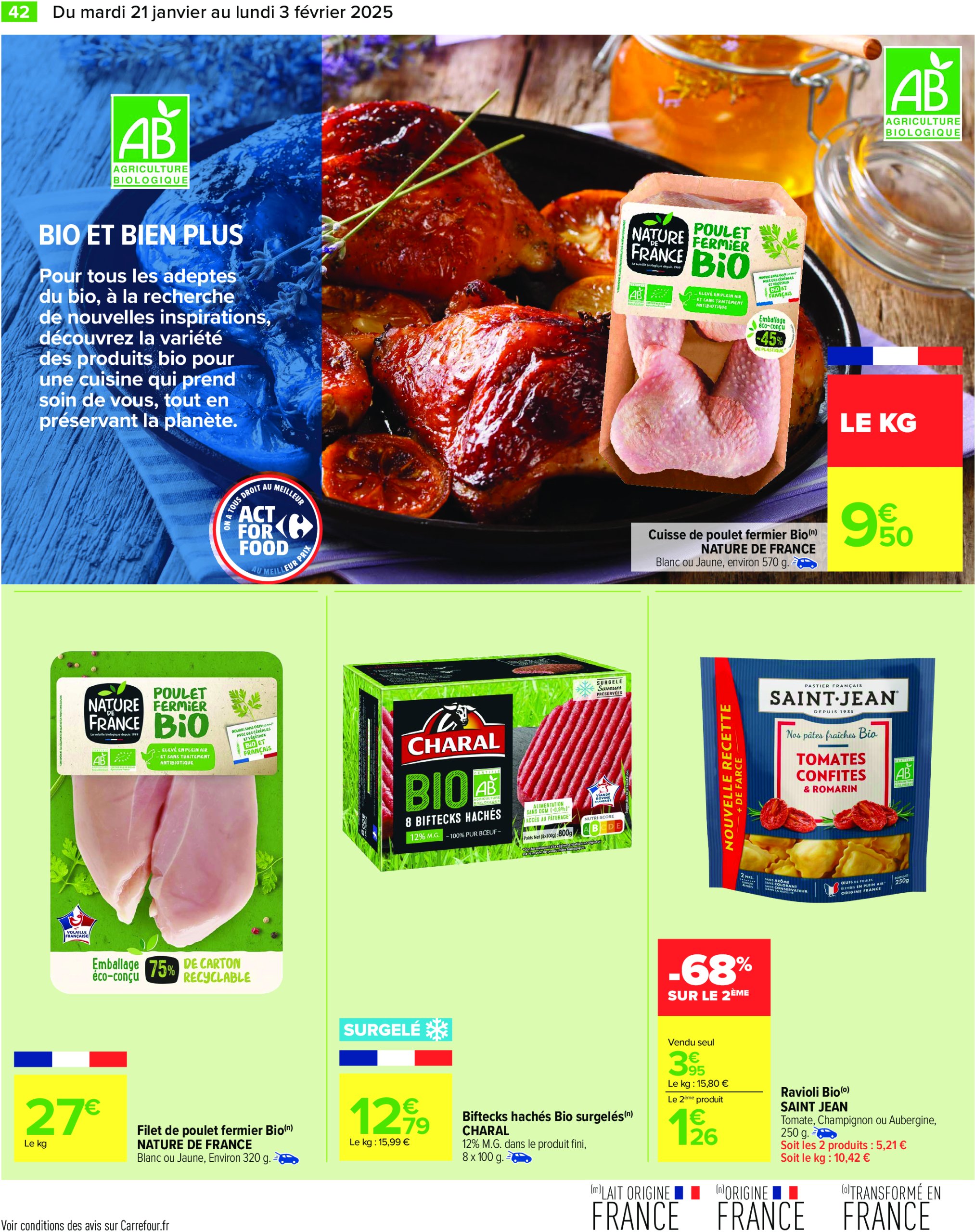 carrefour - Catalogue Carrefour valable dès 21/01 - 03/02 - page: 44