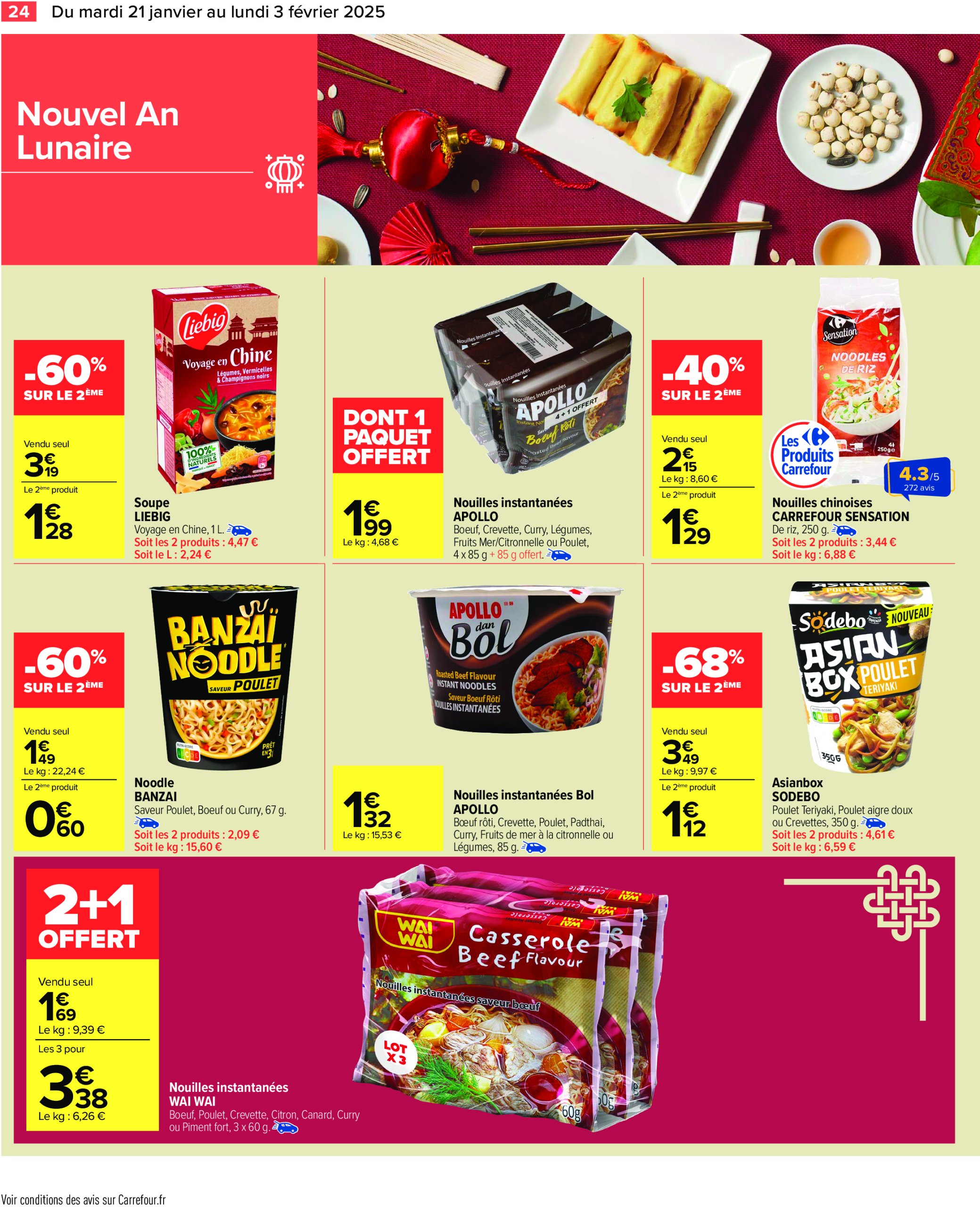 carrefour - Catalogue Carrefour valable dès 21/01 - 03/02 - page: 26