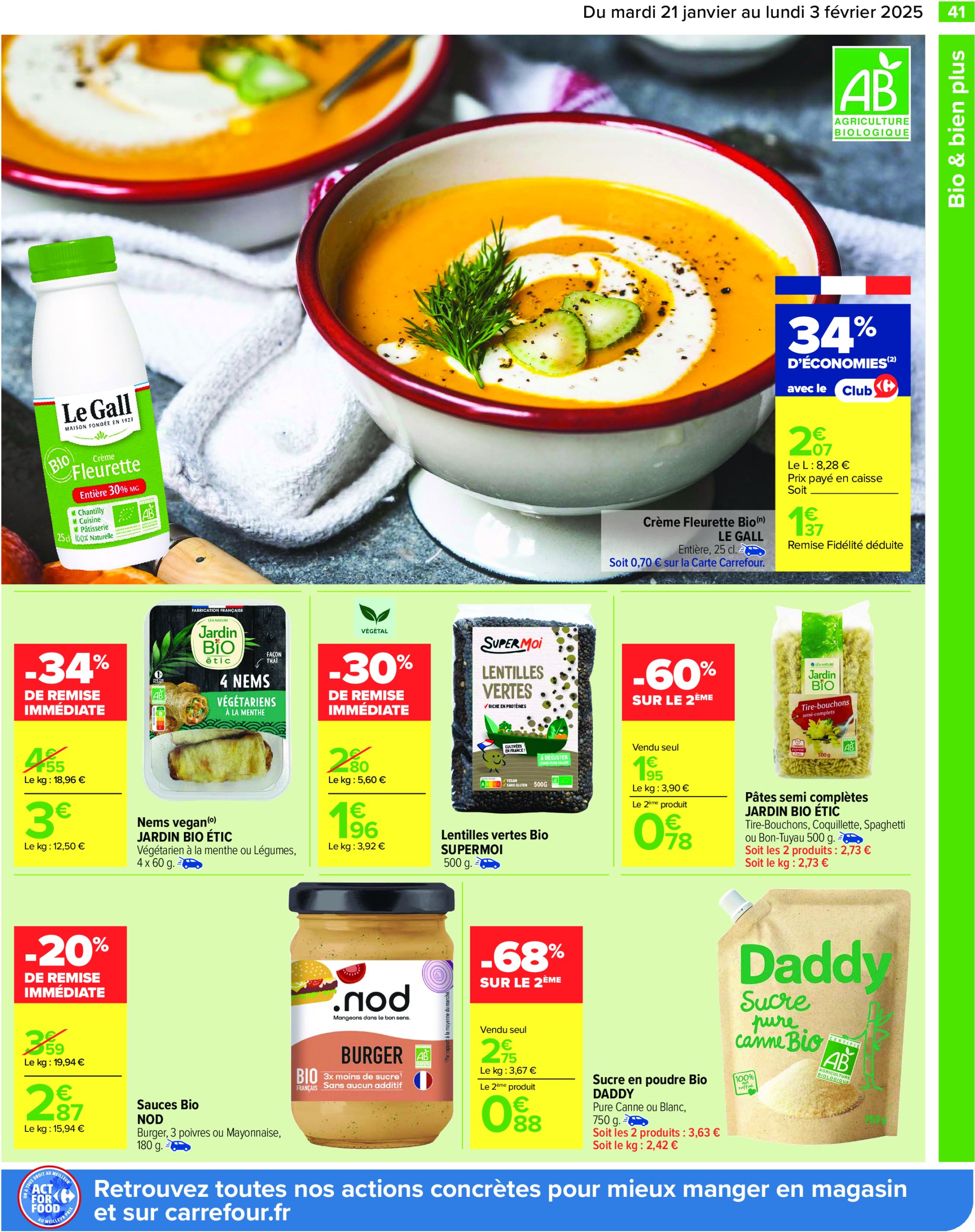 carrefour - Catalogue Carrefour valable dès 21/01 - 03/02 - page: 43