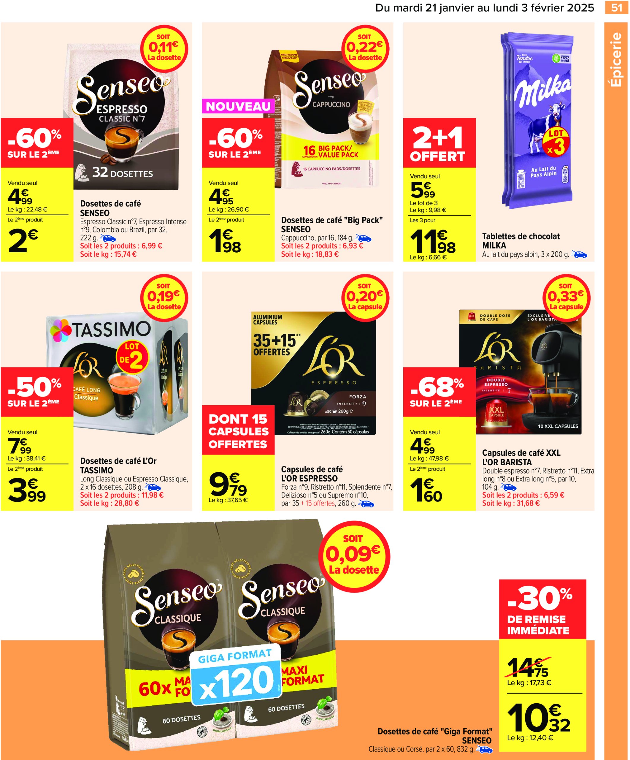 carrefour - Catalogue Carrefour valable dès 21/01 - 03/02 - page: 53