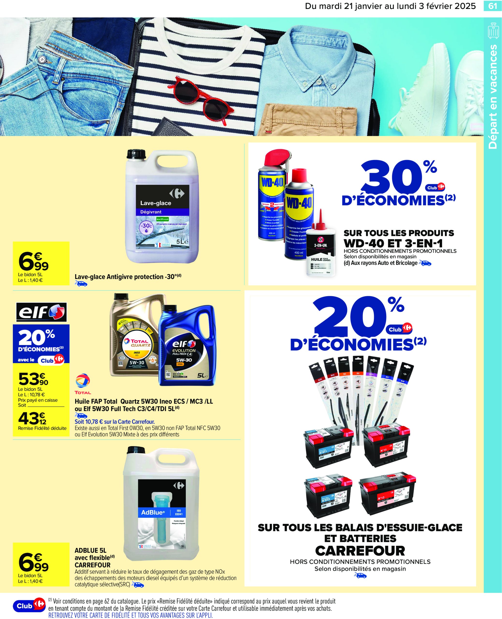 carrefour - Catalogue Carrefour valable dès 21/01 - 03/02 - page: 63