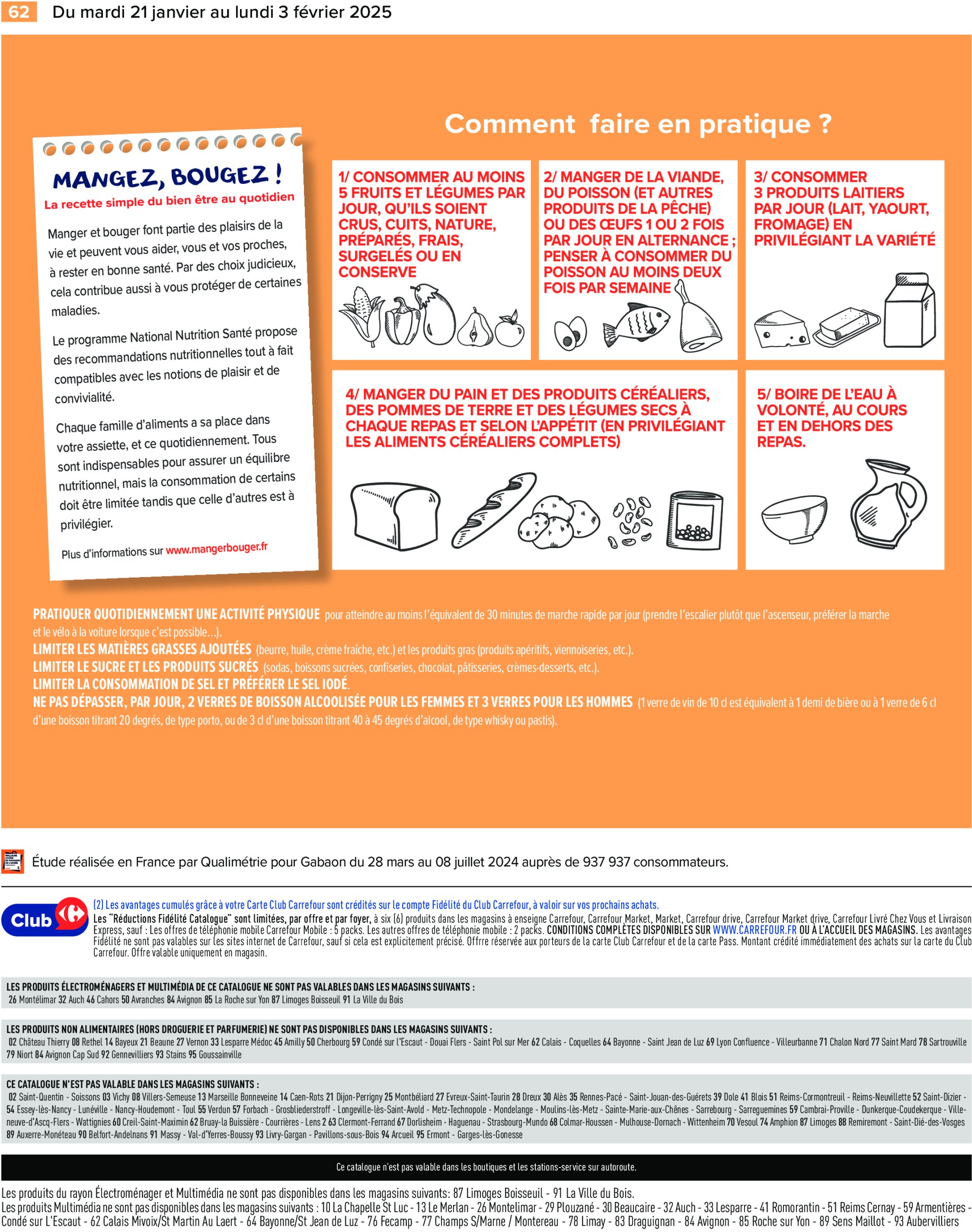 carrefour - Catalogue Carrefour valable dès 21/01 - 03/02 - page: 64