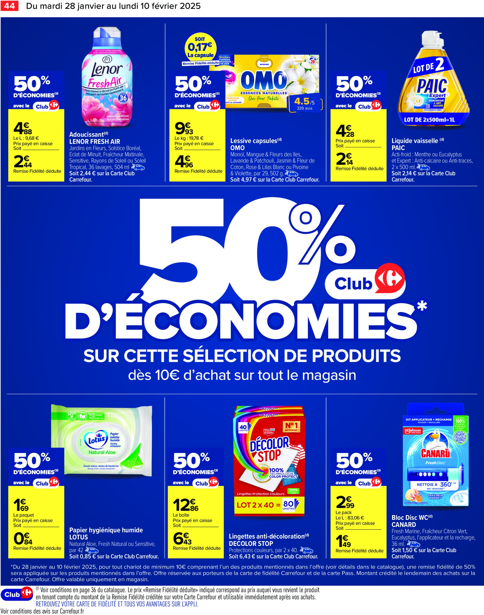 carrefour - Catalogue Carrefour valable dès 28/01 - 10/02 - page: 46