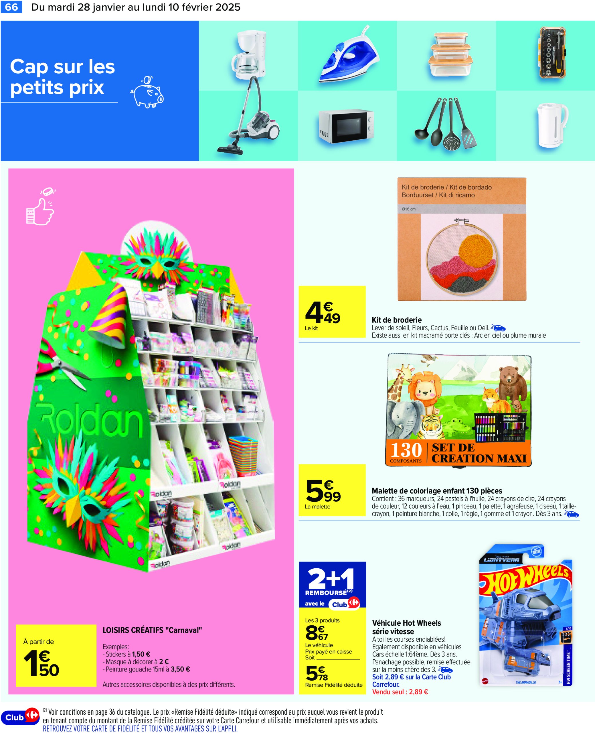 carrefour - Catalogue Carrefour valable dès 28/01 - 10/02 - page: 68