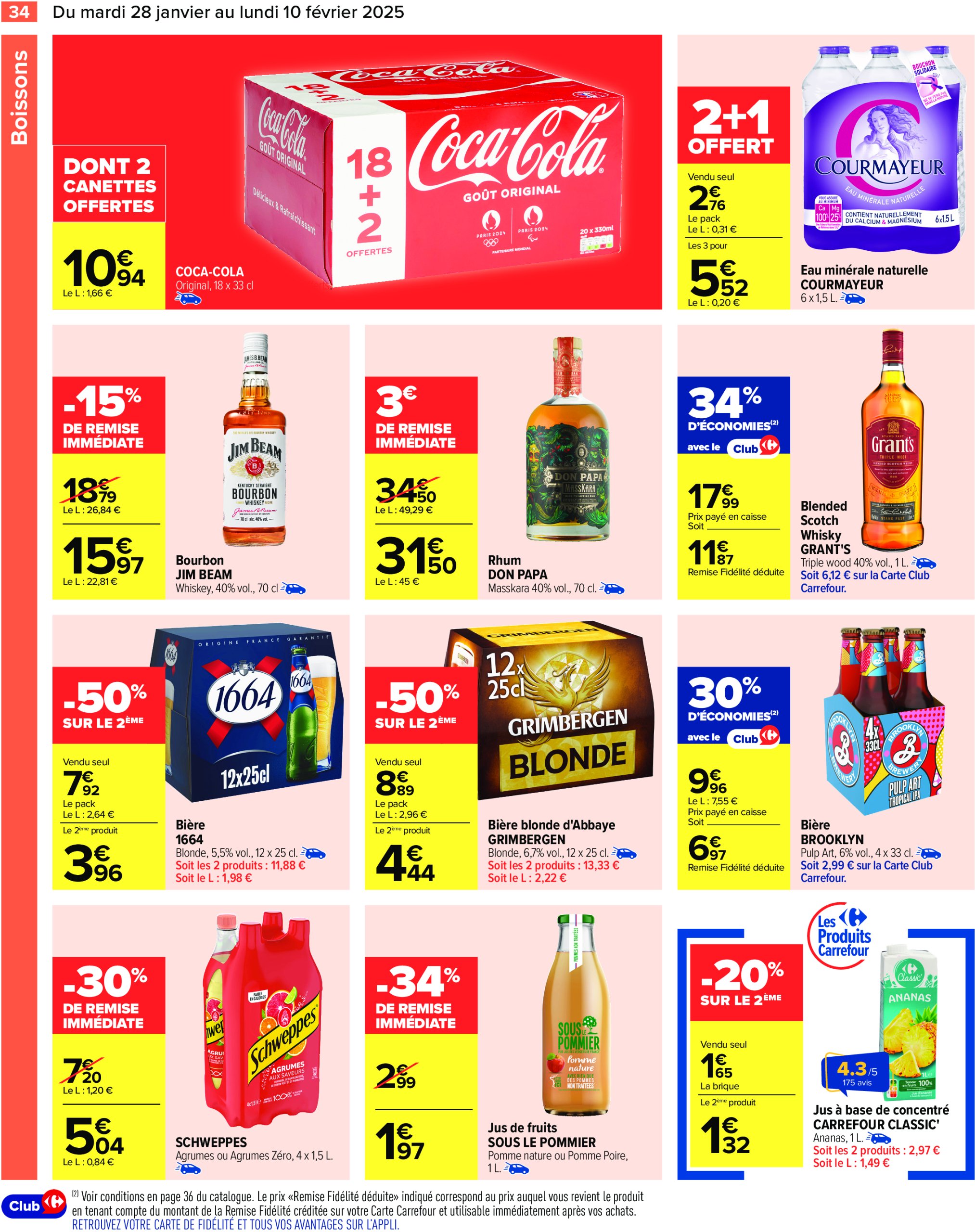 carrefour - Catalogue Carrefour valable dès 28/01 - 10/02 - page: 36