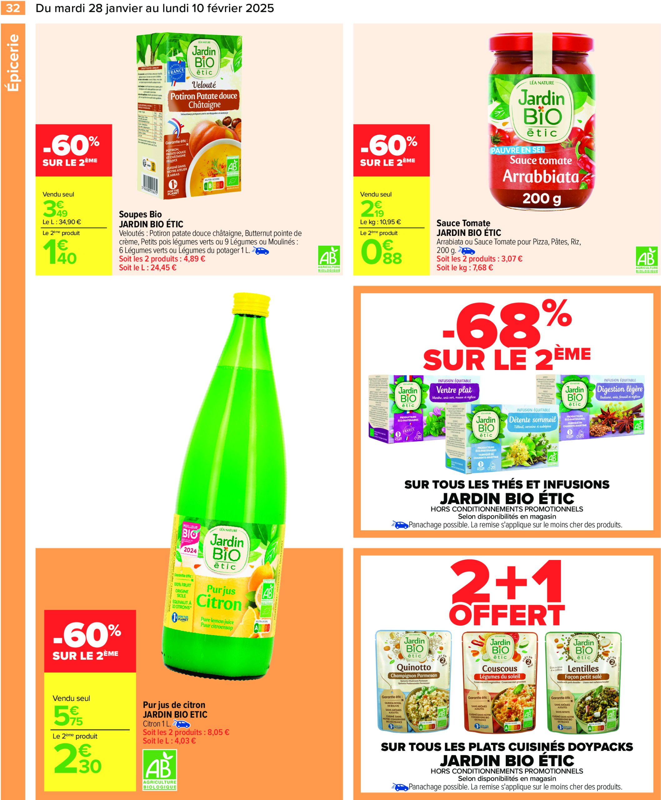 carrefour - Catalogue Carrefour valable dès 28/01 - 10/02 - page: 34