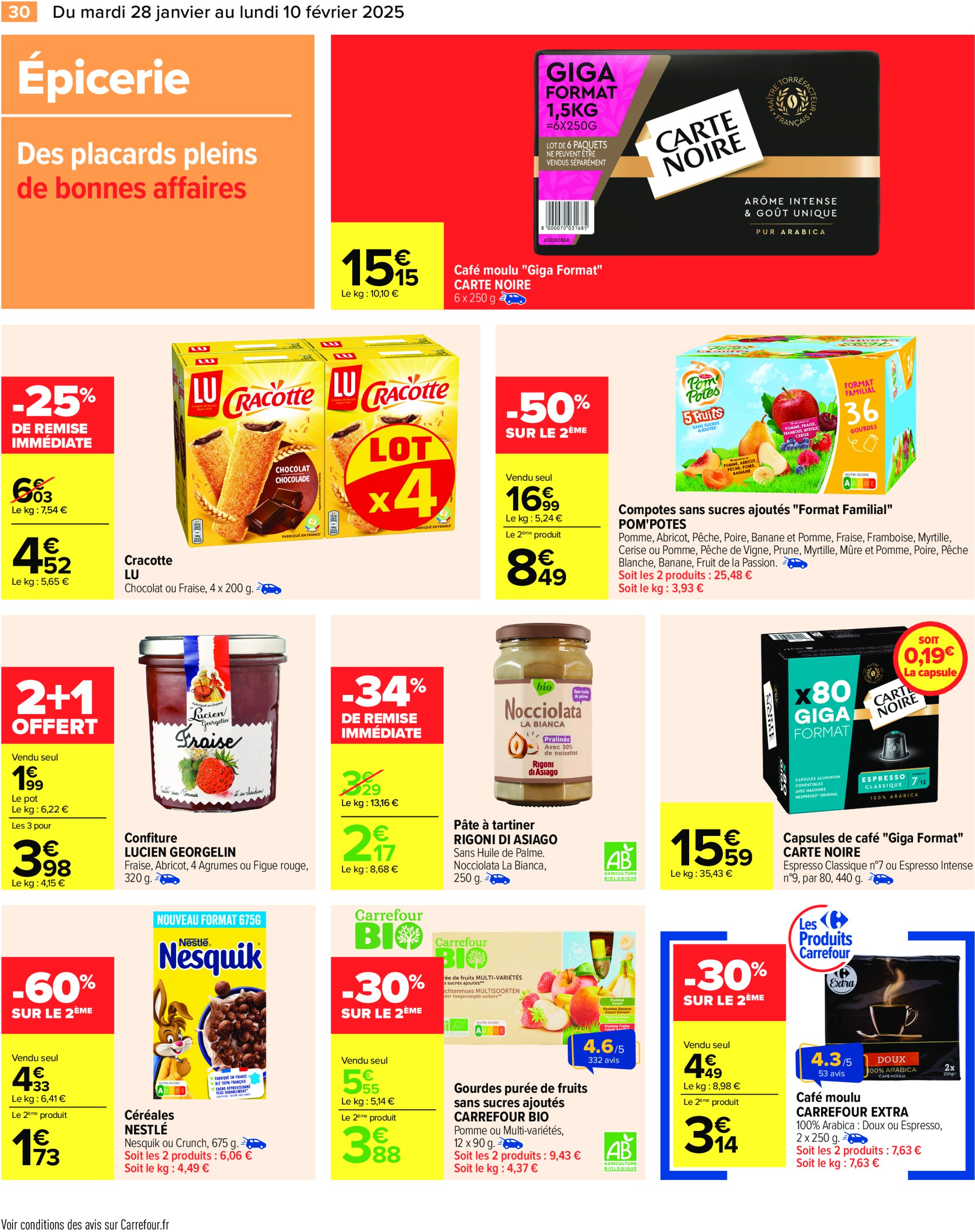 carrefour - Catalogue Carrefour valable dès 28/01 - 10/02 - page: 32