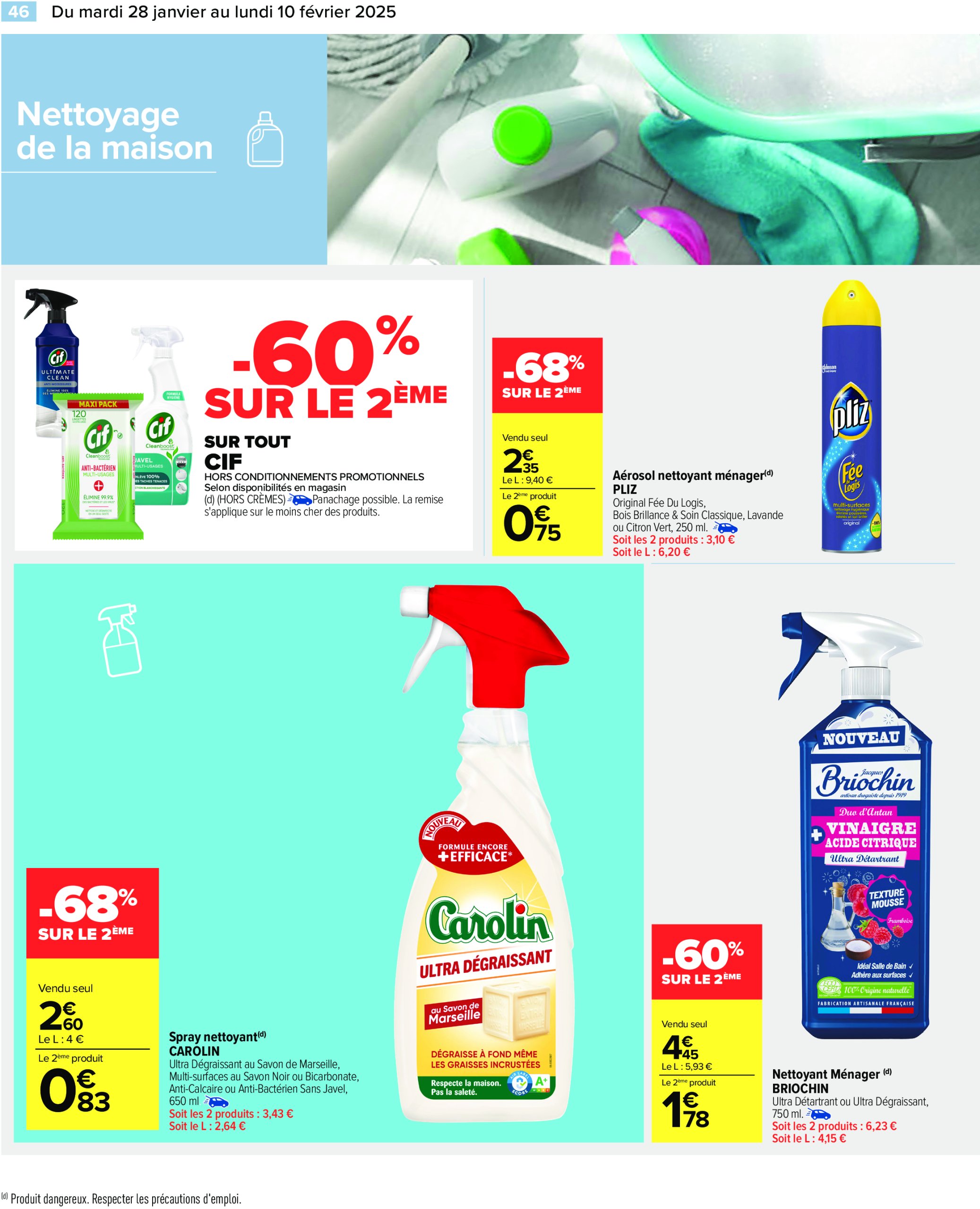 carrefour - Catalogue Carrefour valable dès 28/01 - 10/02 - page: 48