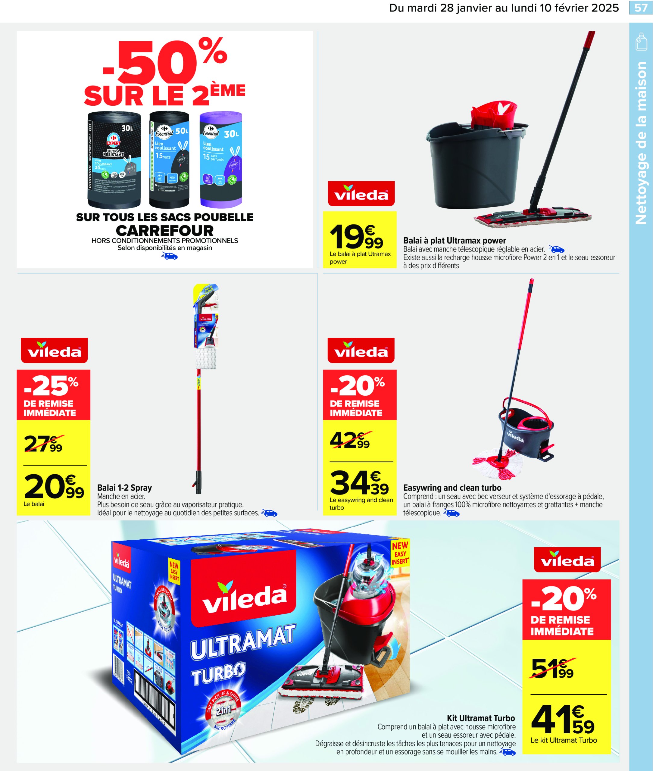 carrefour - Catalogue Carrefour valable dès 28/01 - 10/02 - page: 59