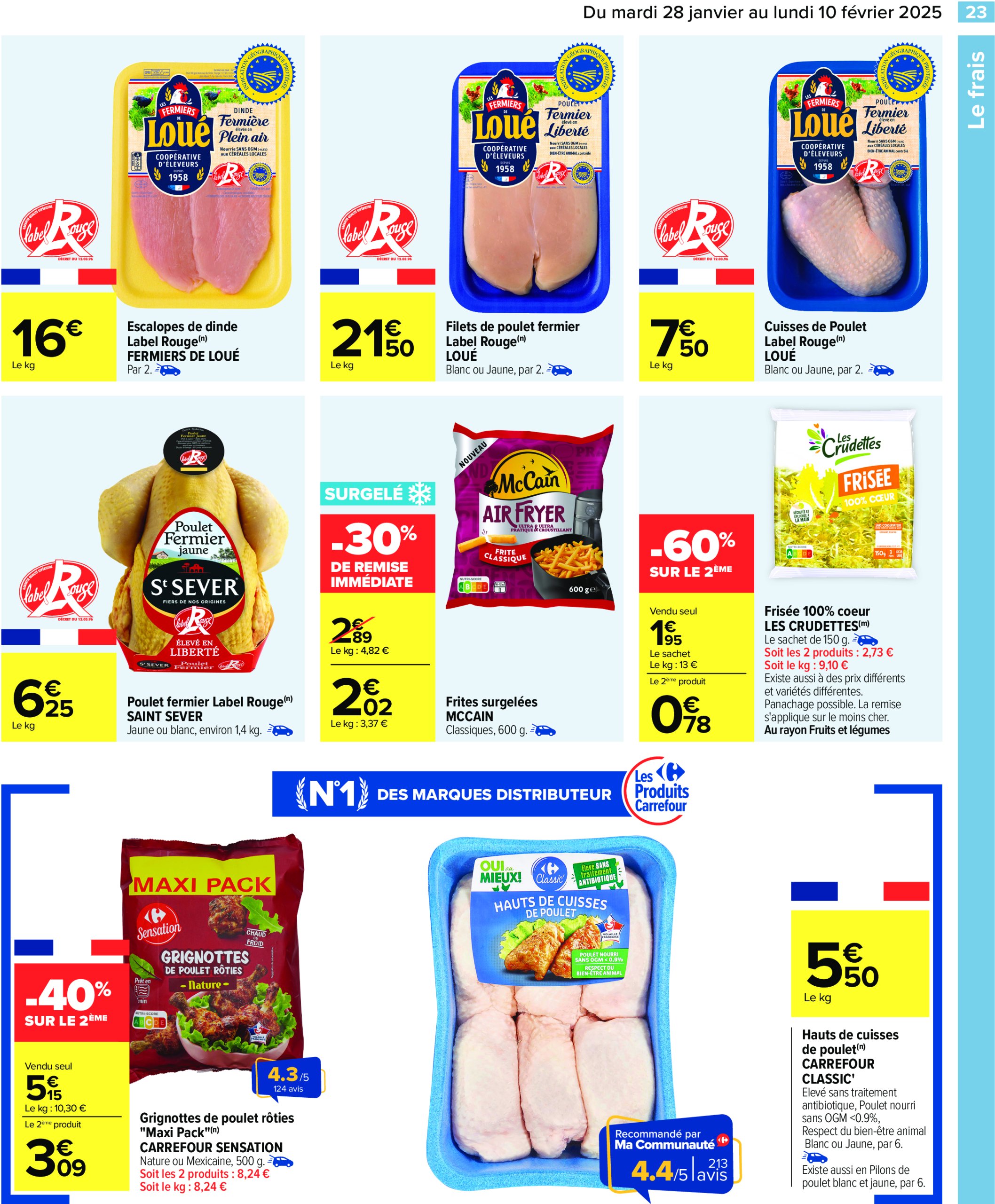 carrefour - Catalogue Carrefour valable dès 28/01 - 10/02 - page: 25