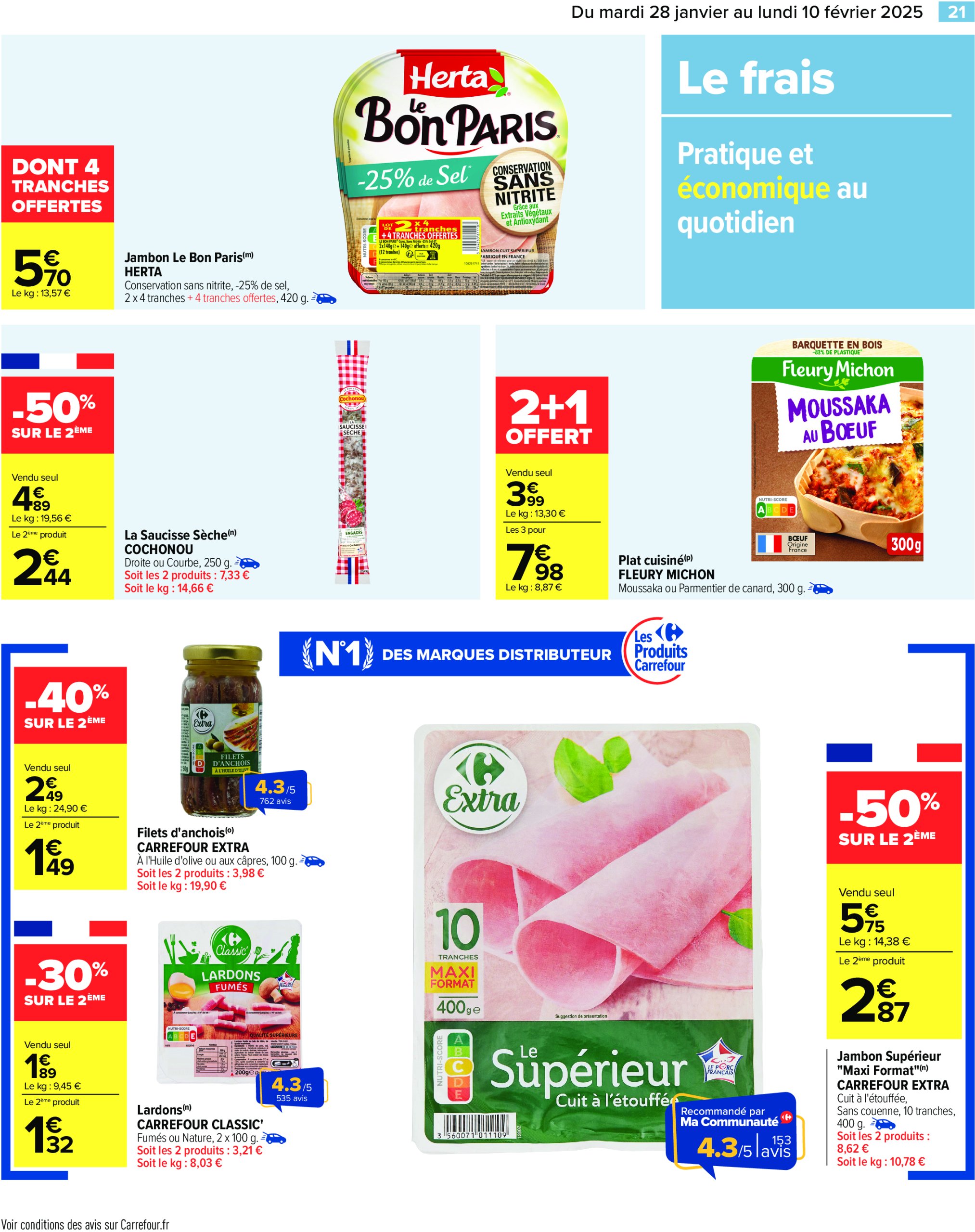 carrefour - Catalogue Carrefour valable dès 28/01 - 10/02 - page: 23