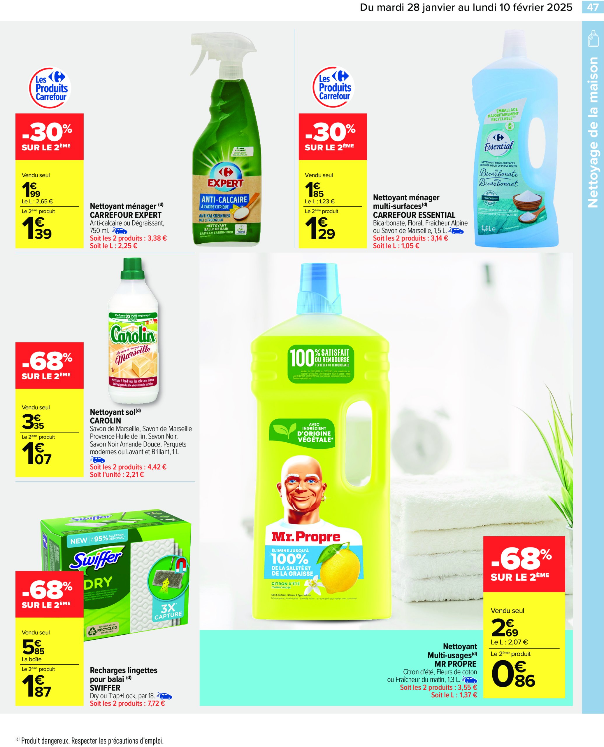 carrefour - Catalogue Carrefour valable dès 28/01 - 10/02 - page: 49