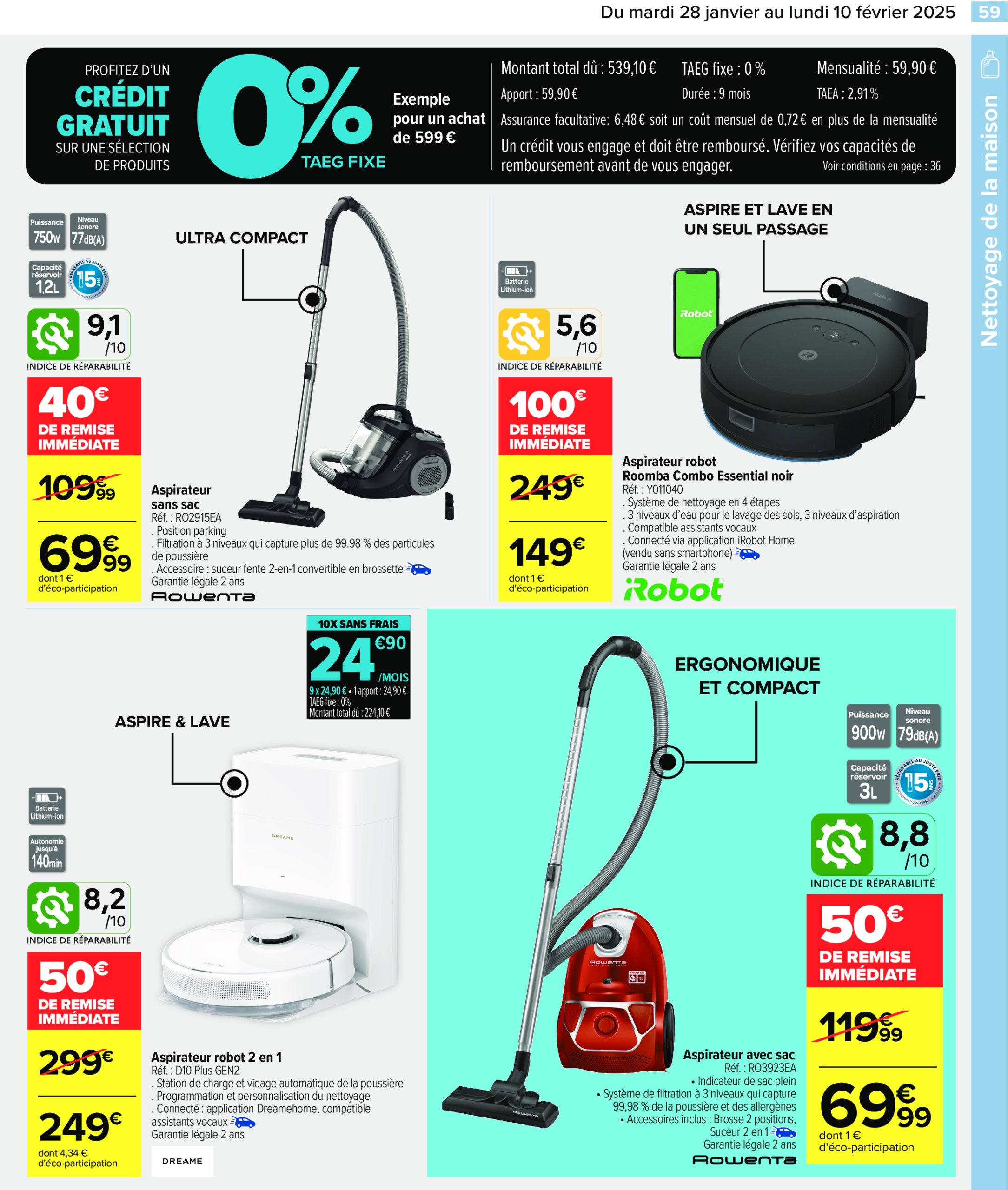 carrefour - Catalogue Carrefour valable dès 28/01 - 10/02 - page: 61