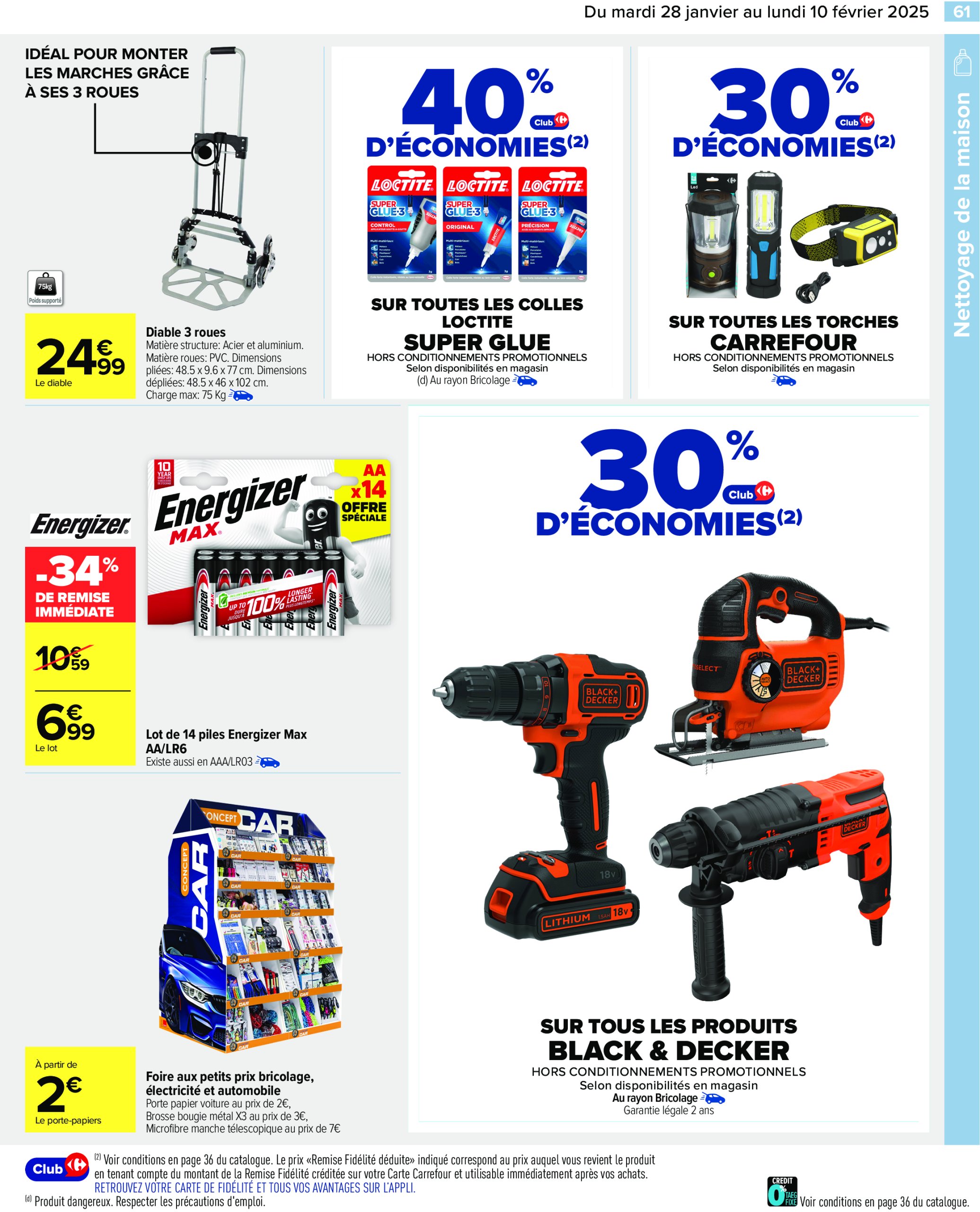 carrefour - Catalogue Carrefour valable dès 28/01 - 10/02 - page: 63