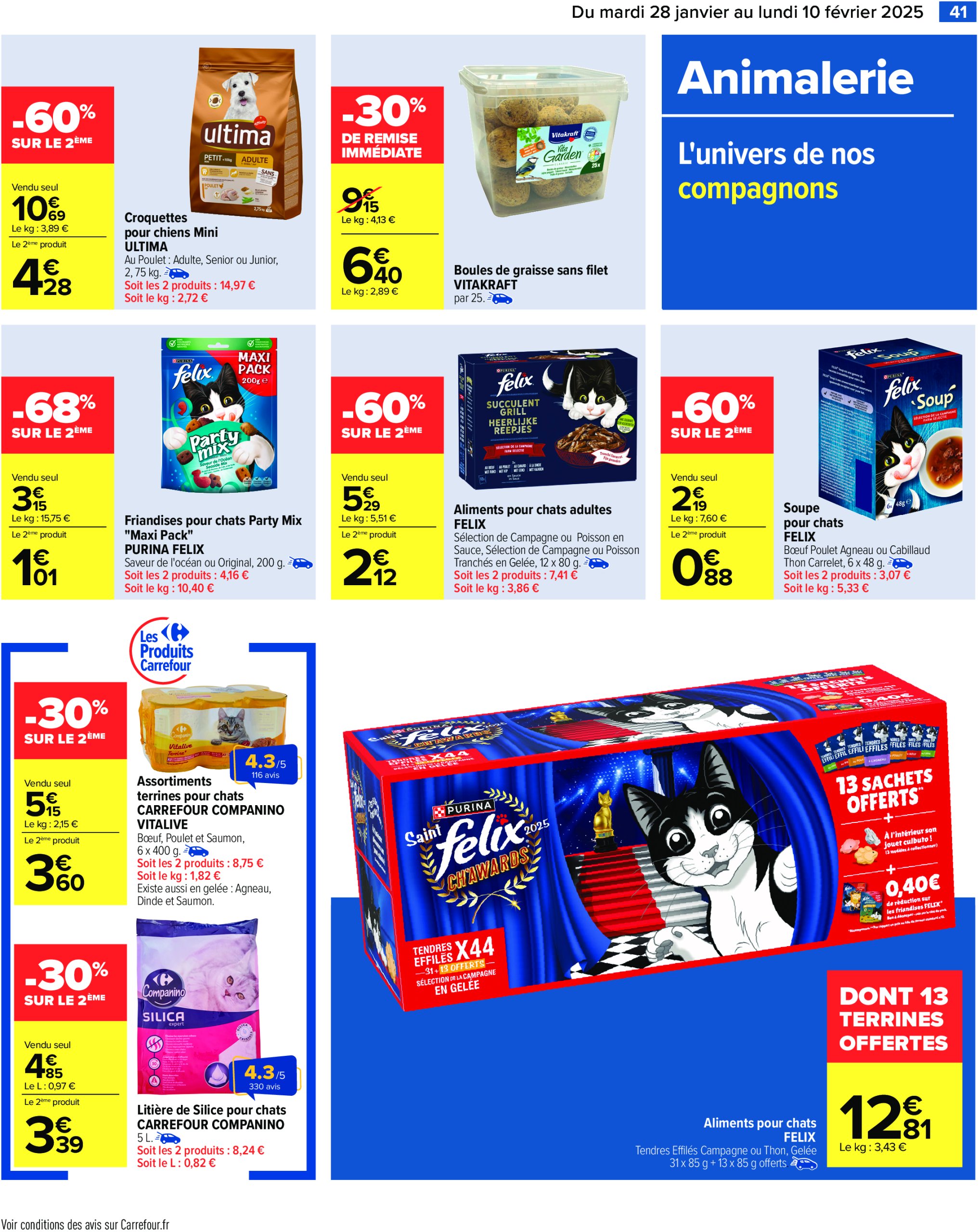 carrefour - Catalogue Carrefour valable dès 28/01 - 10/02 - page: 43