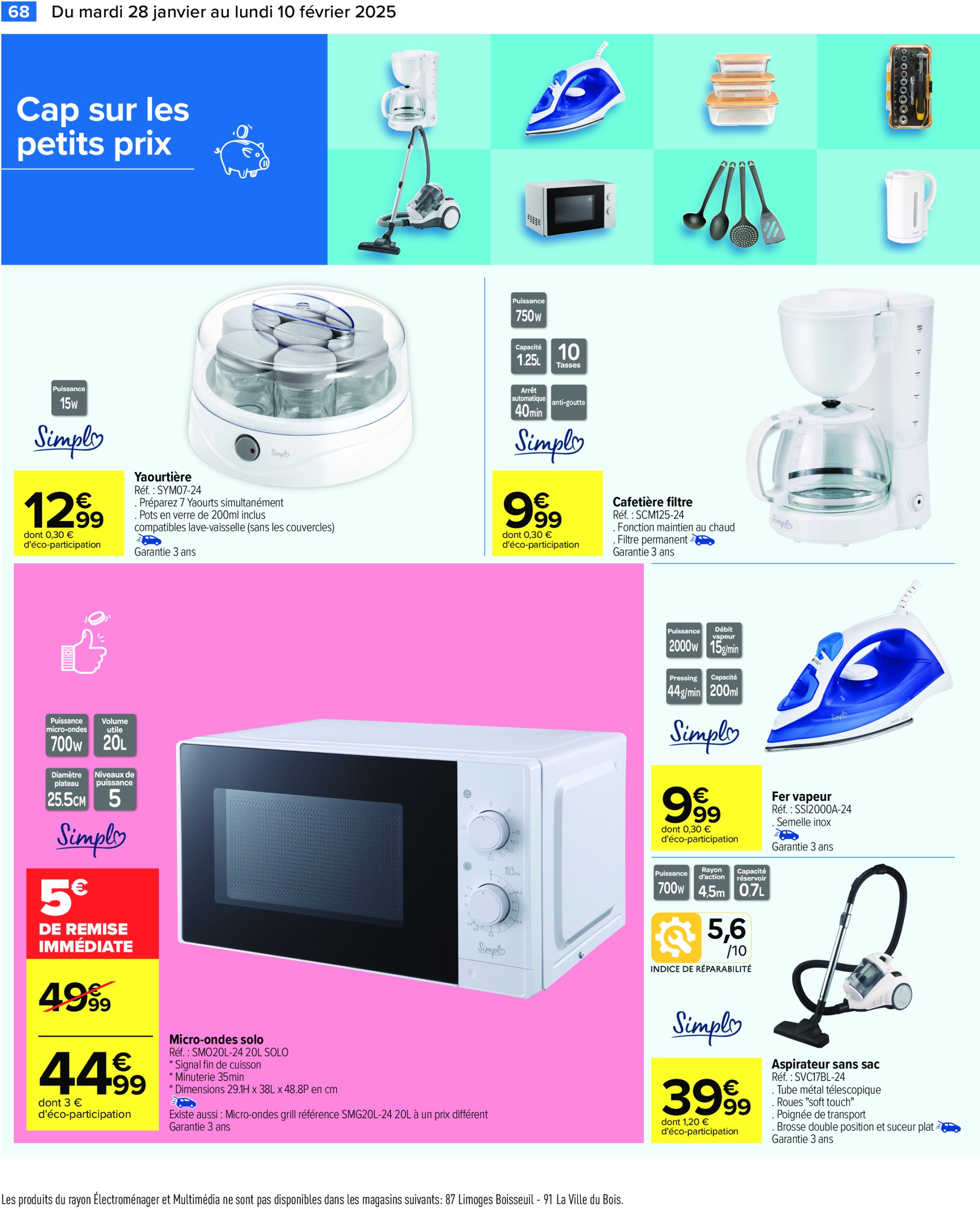 carrefour - Catalogue Carrefour valable dès 28/01 - 10/02 - page: 70