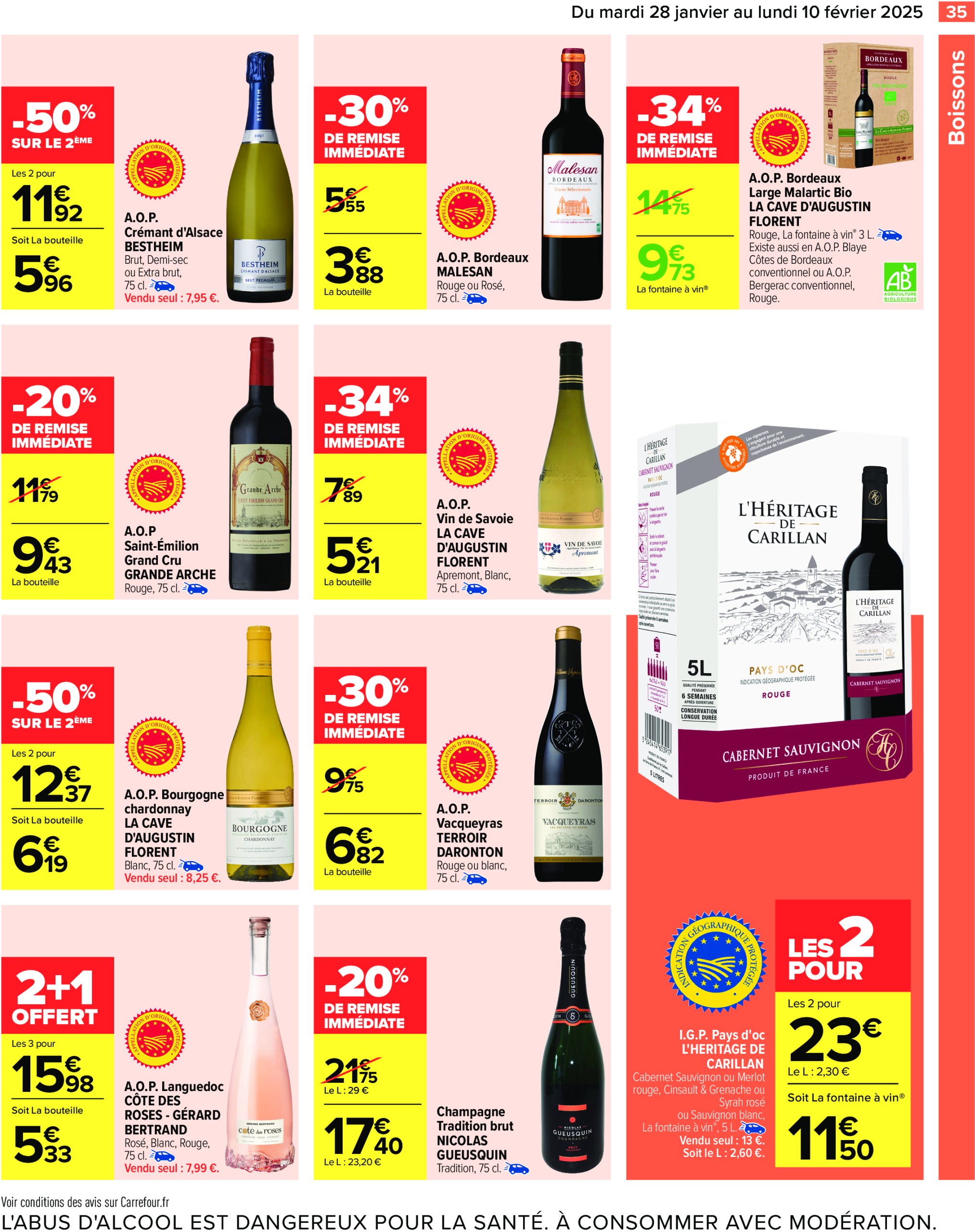 carrefour - Catalogue Carrefour valable dès 28/01 - 10/02 - page: 37