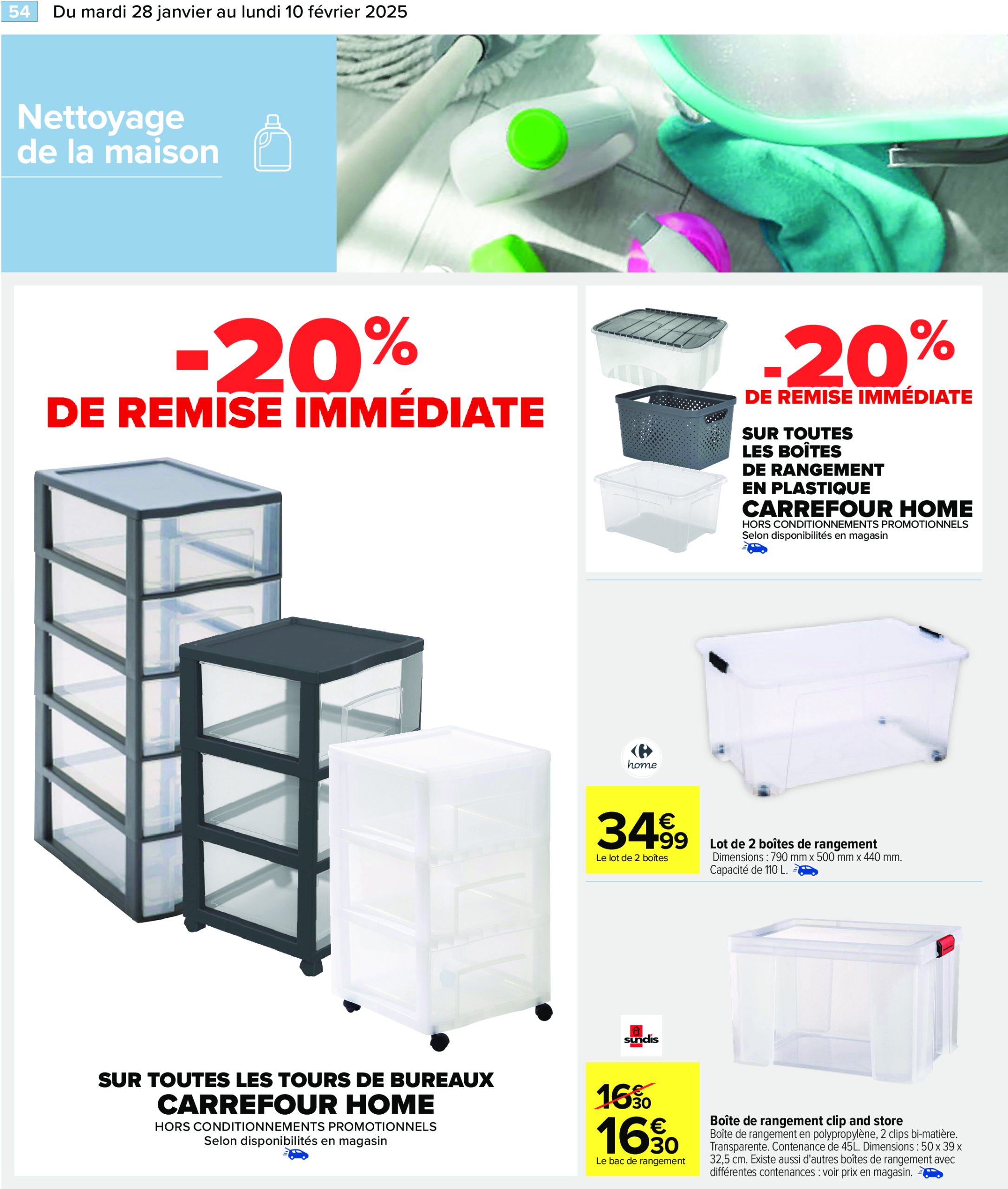 carrefour - Catalogue Carrefour valable dès 28/01 - 10/02 - page: 56